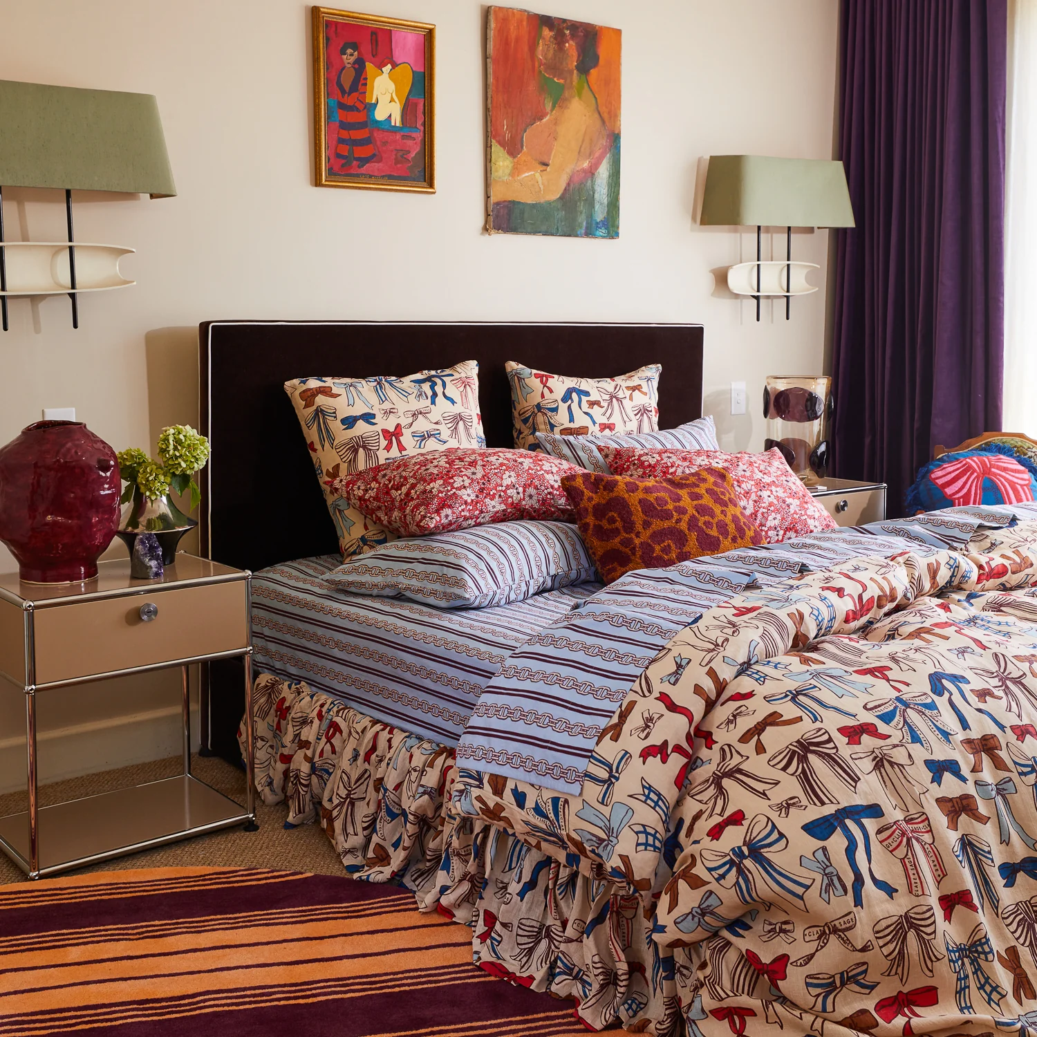 Lottie Linen Quilt Cover - Image 5