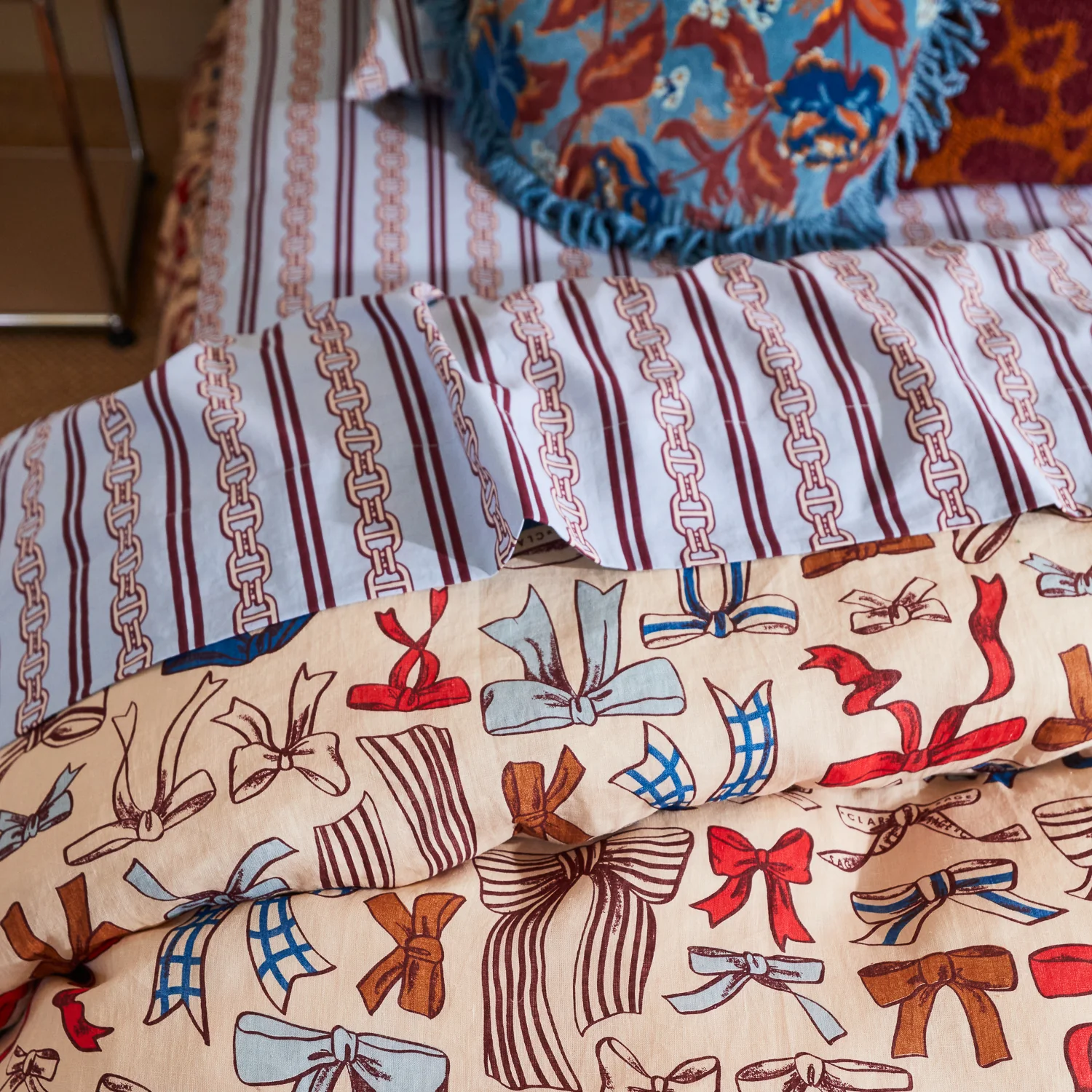 Lottie Linen Quilt Cover - Image 6