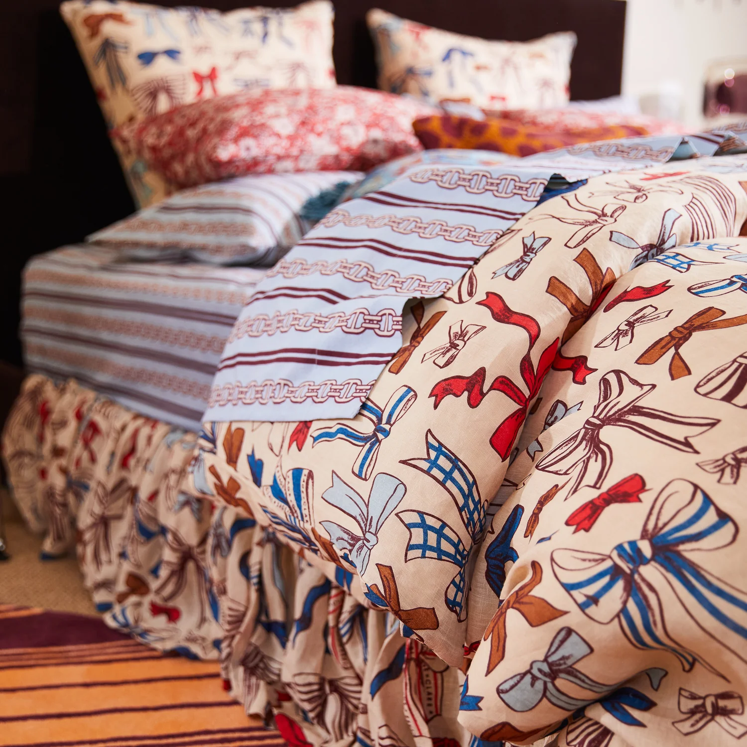Lottie Linen Quilt Cover - Image 7