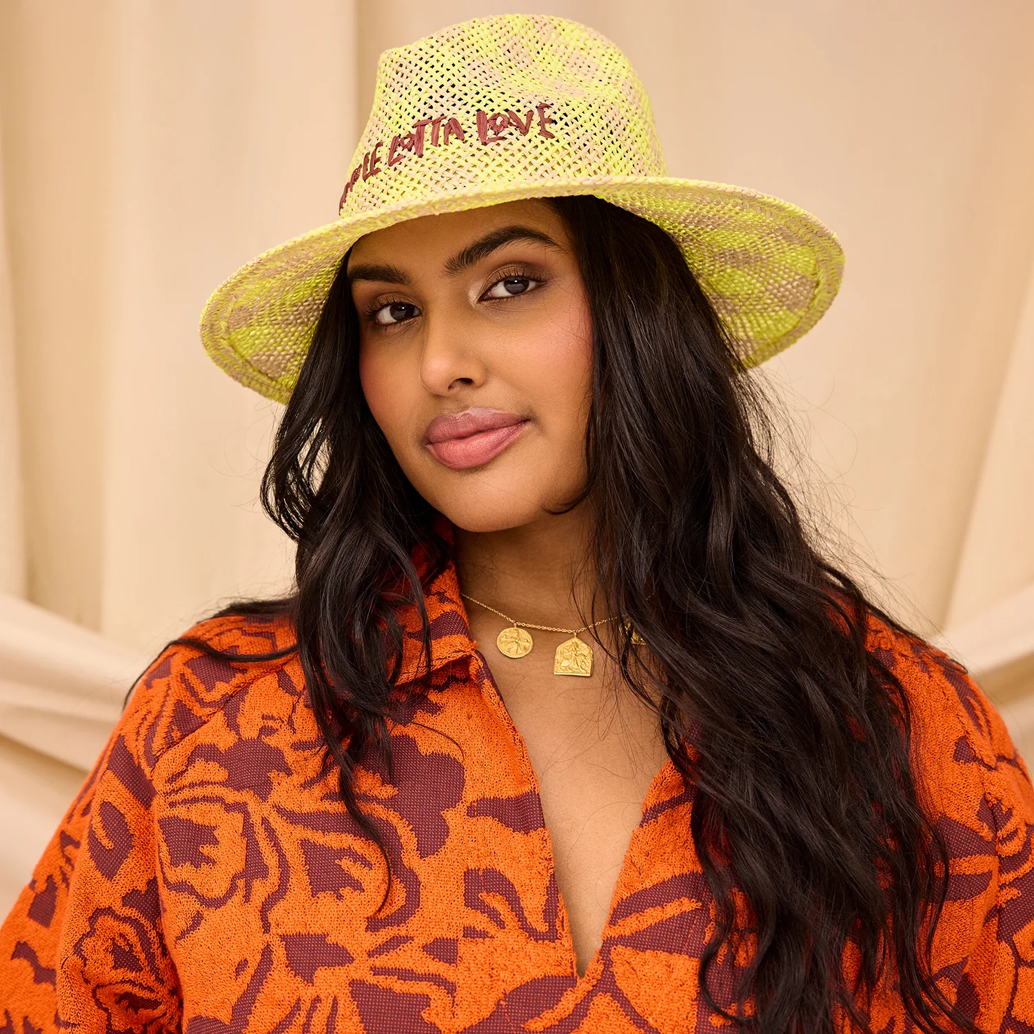 Luce Straw Hat - Zest - Image 3