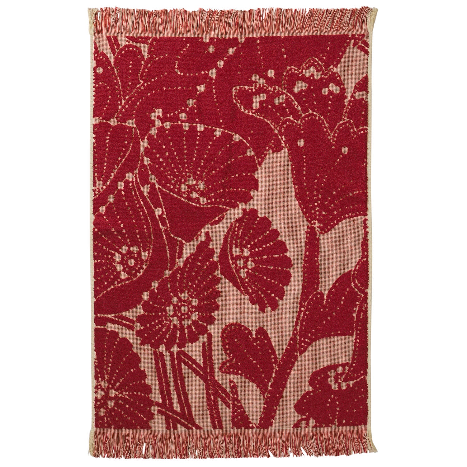 Lucia Hand Towel - Crimson
