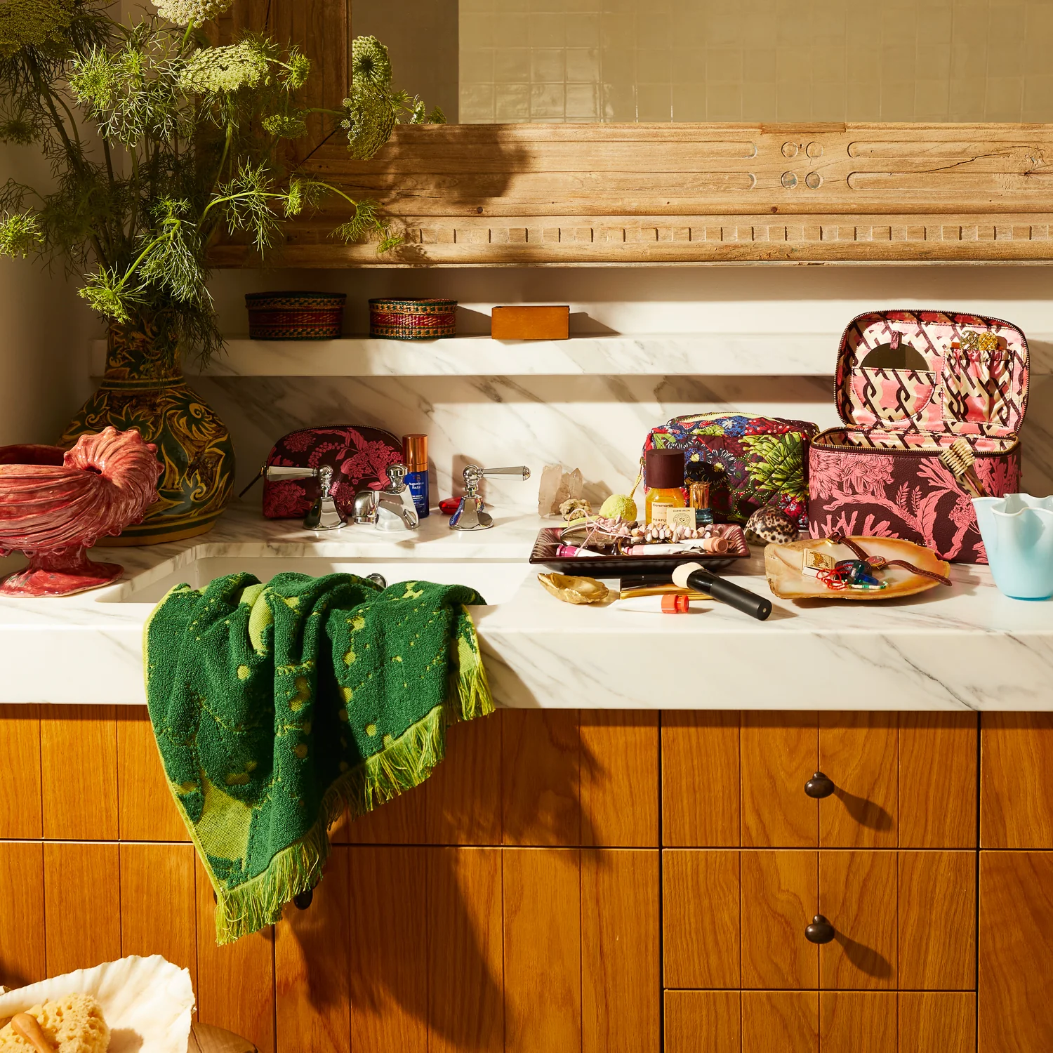 Lucia Hand Towel - Kelp - Image 5