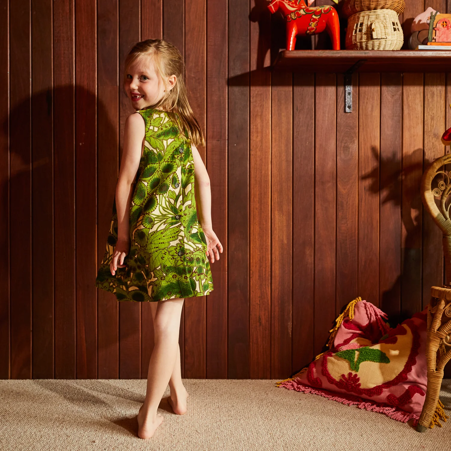 Lucia Kids Shift Dress - Image 3