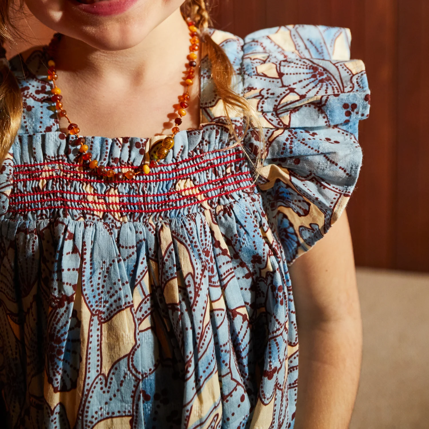 Lucia Kids Smock Dress - Image 3