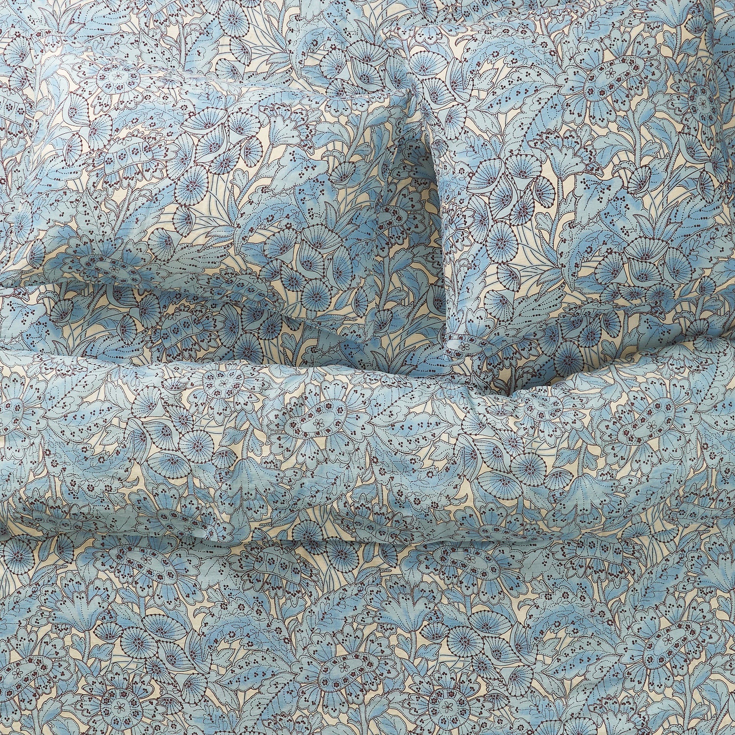 Lucia Linen Sheets - Cerulean - Image 3
