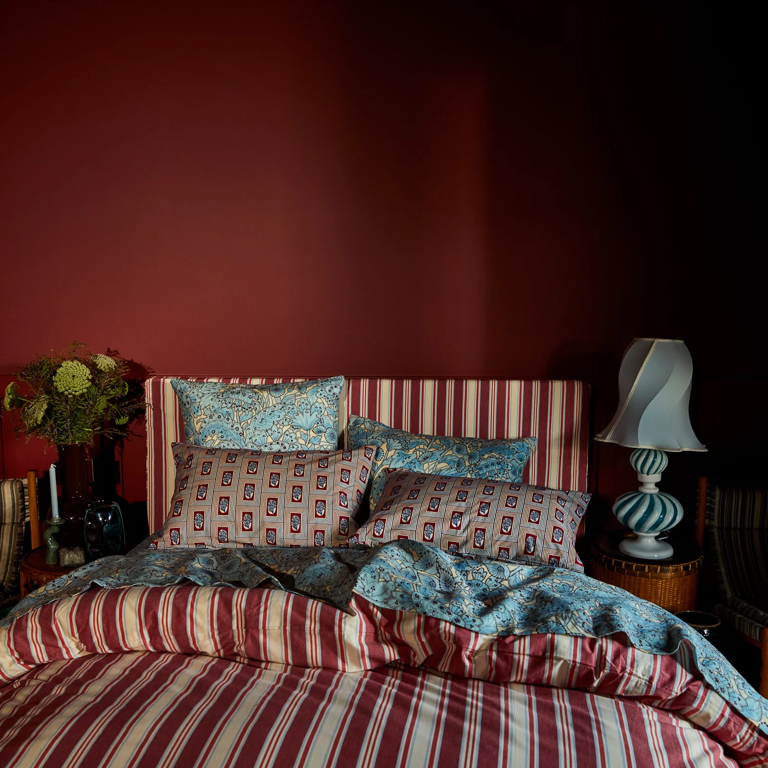Lucia Linen Sheets - Cerulean - Image 7
