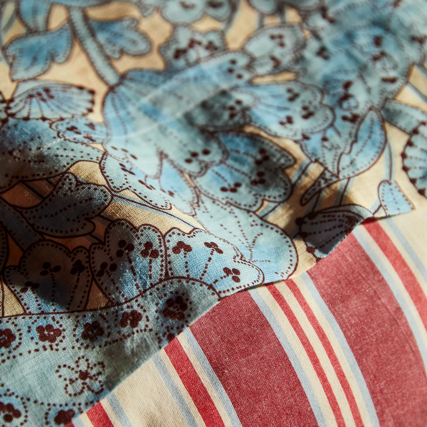 Lucia Linen Sheets - Cerulean - Image 8