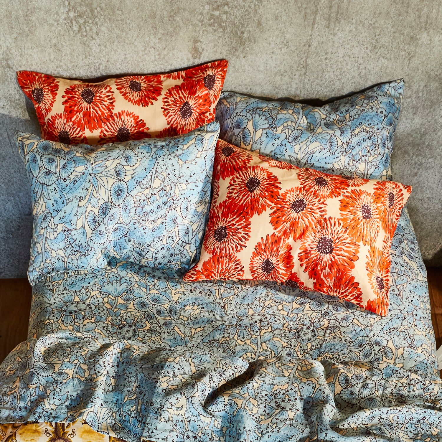 Lucia Linen Sheets - Cerulean - Image 9