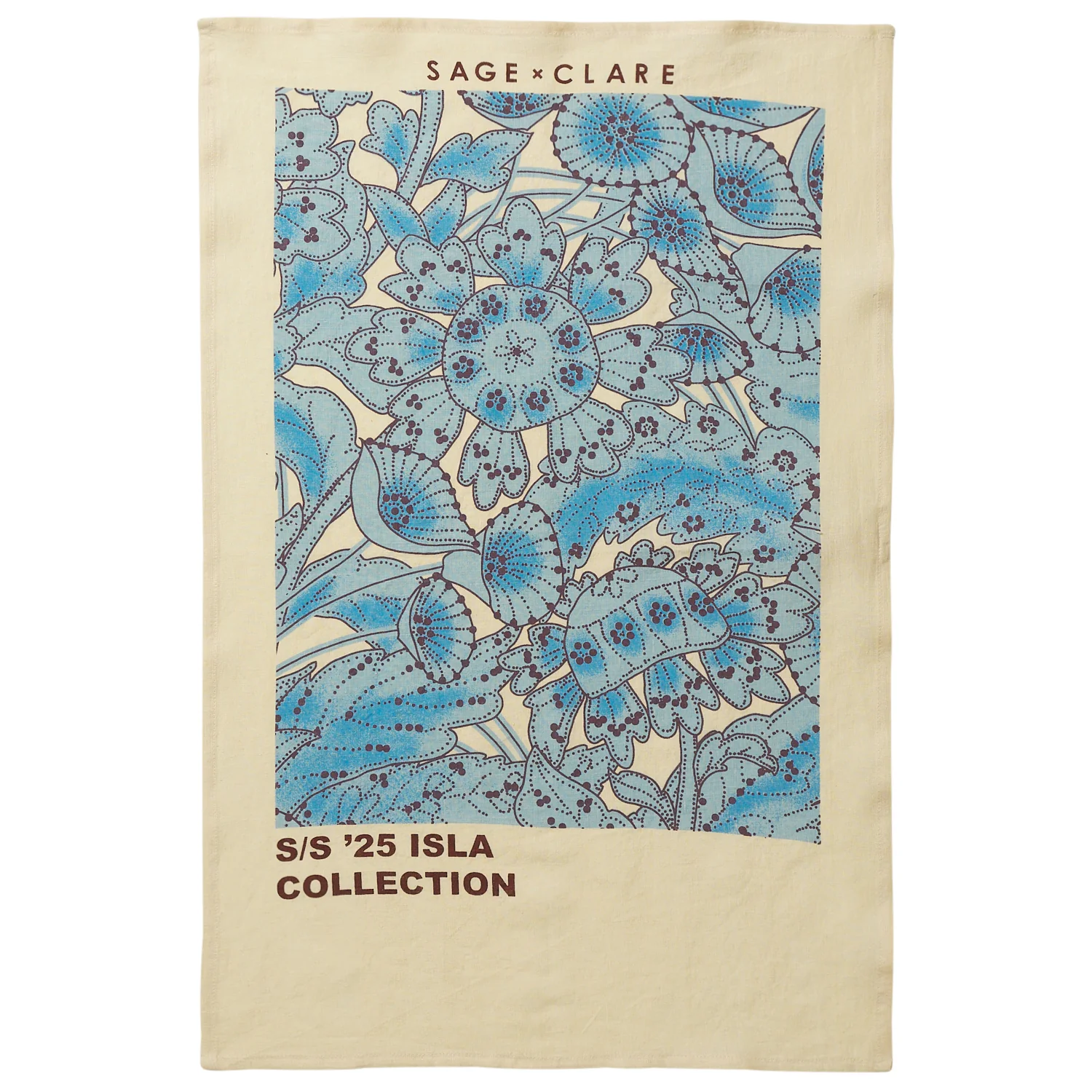 Lucia Linen Tea Towel - Image 4