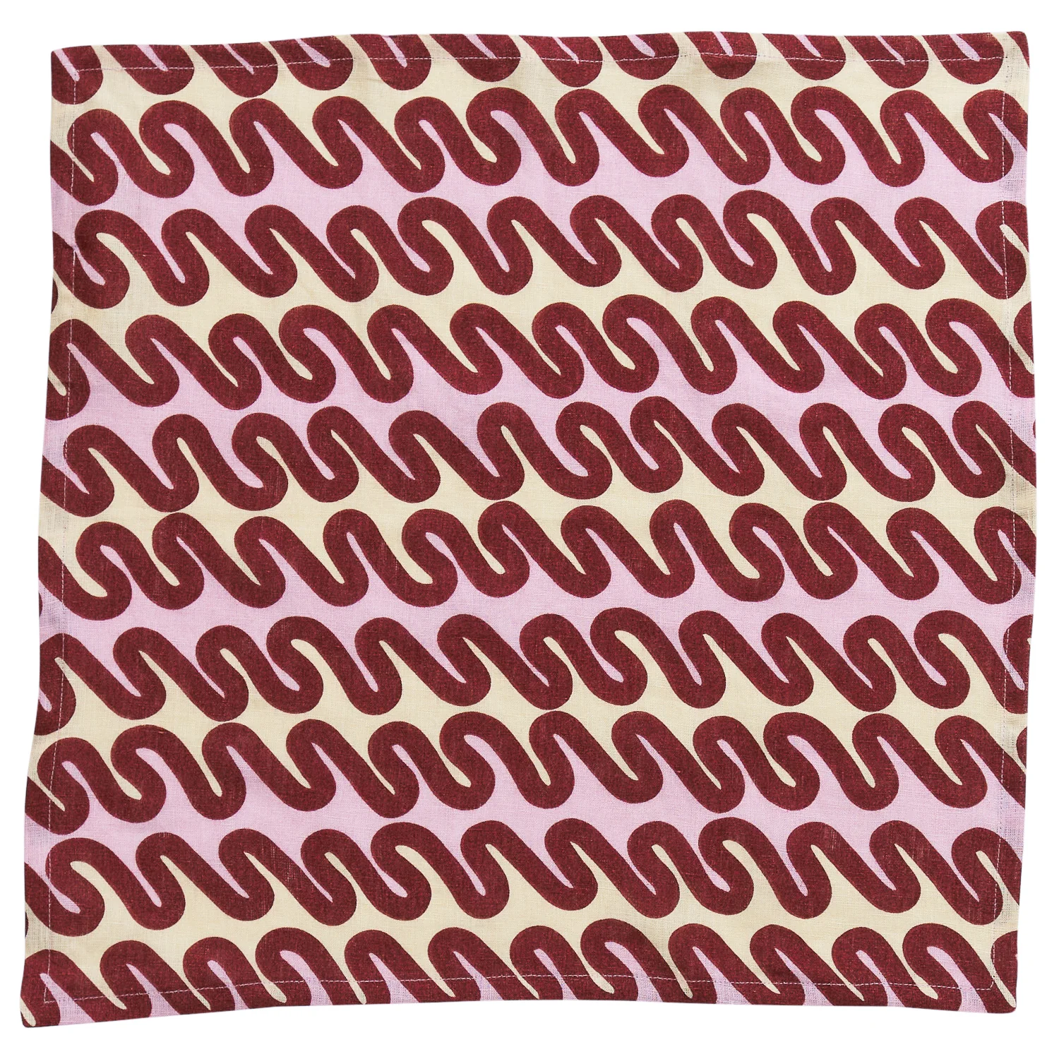 Lucia Napkin Set - Crimson - Image 9