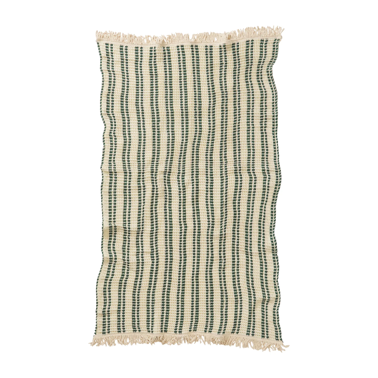 Lucien Waffle Towel - Forest