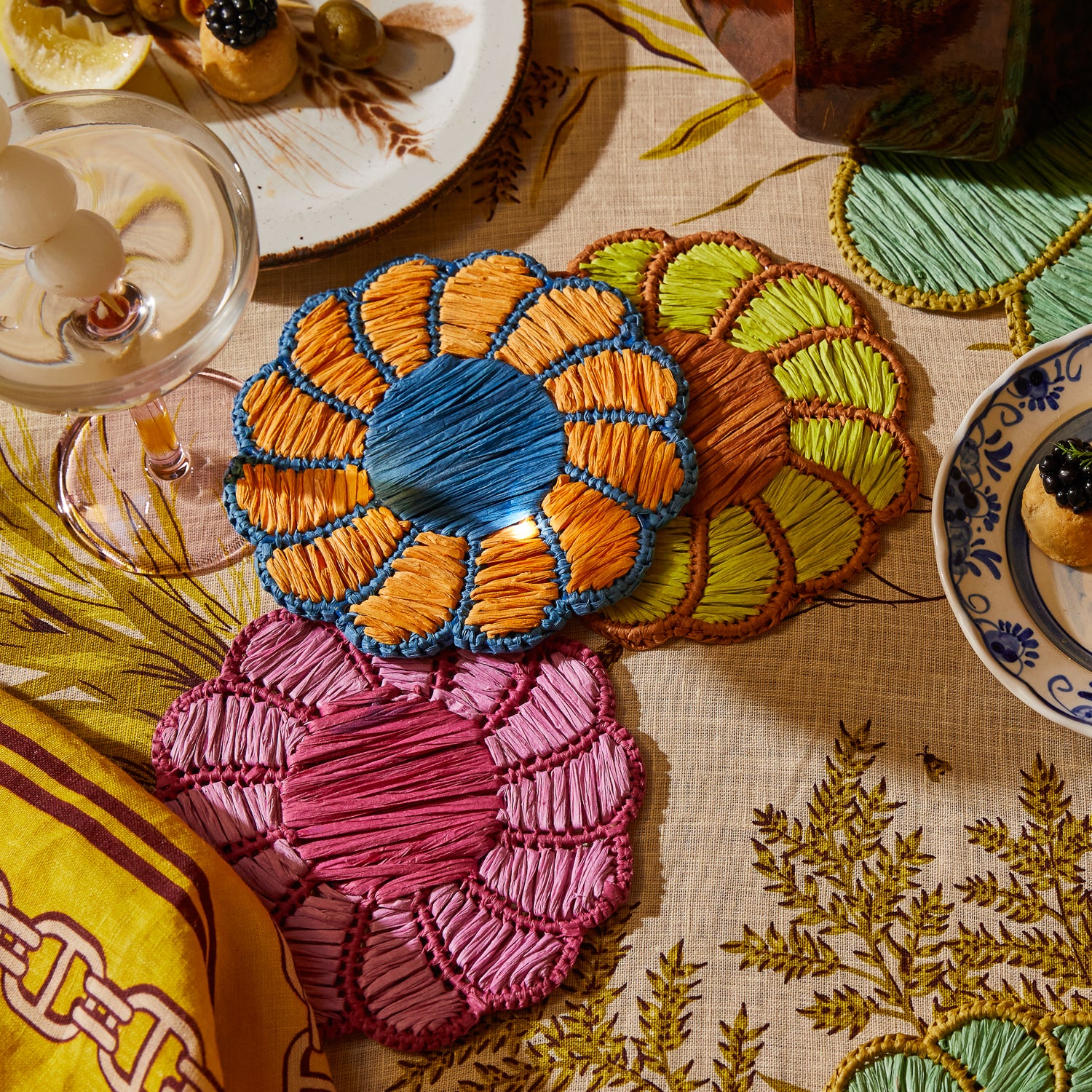 Magnolia Coaster Set - Kent - Image 6
