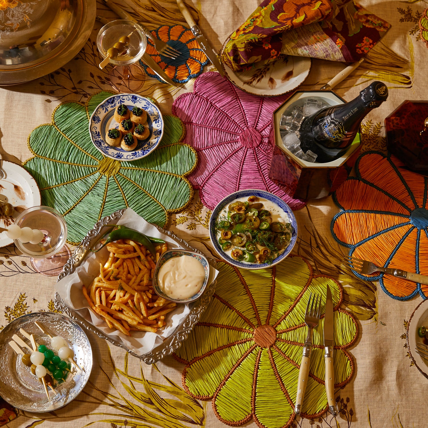 Magnolia Placemat Set - Kent - Image 2
