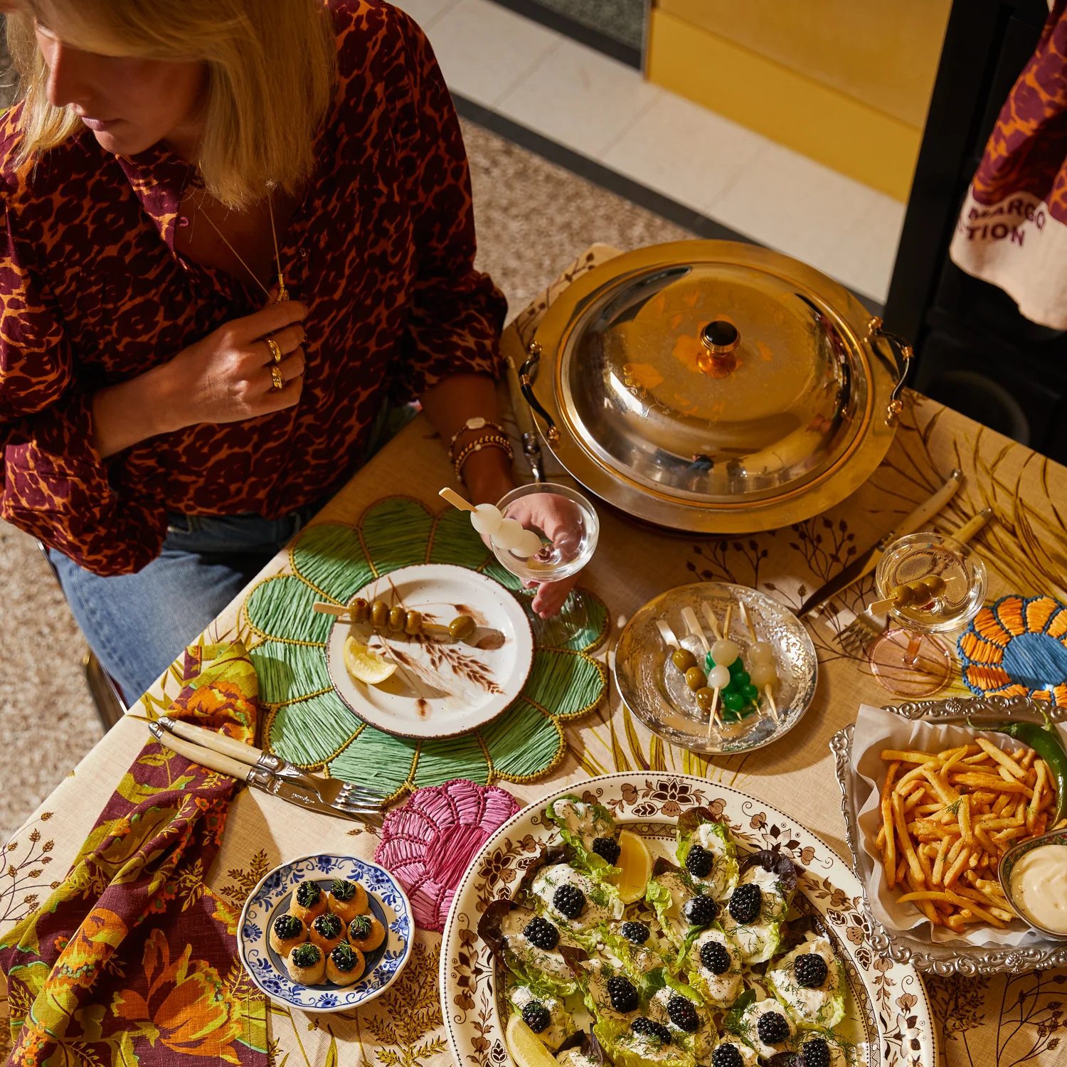 Magnolia Placemat Set - Kent - Image 3