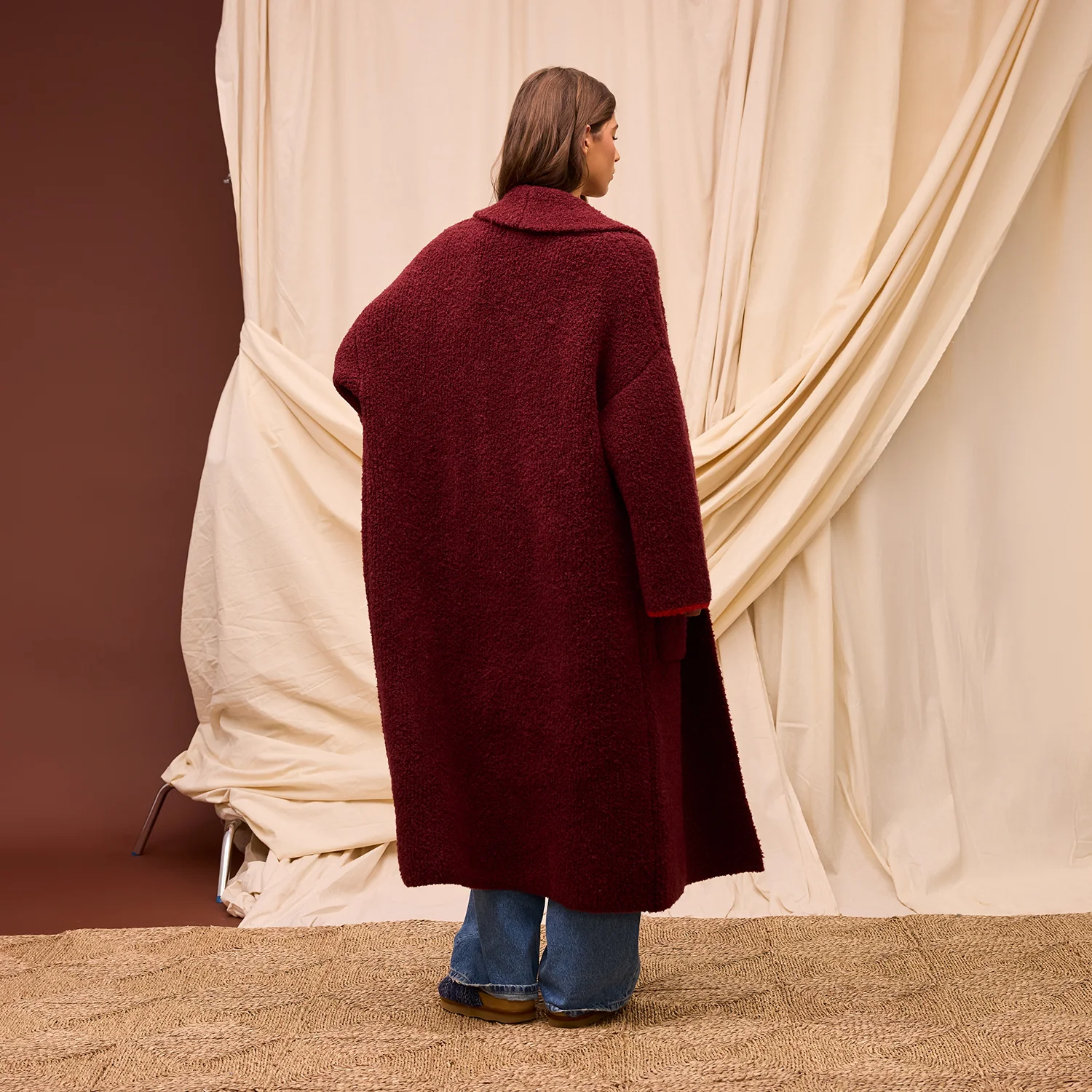 Mai Coatigan - Rosewood - Image 6