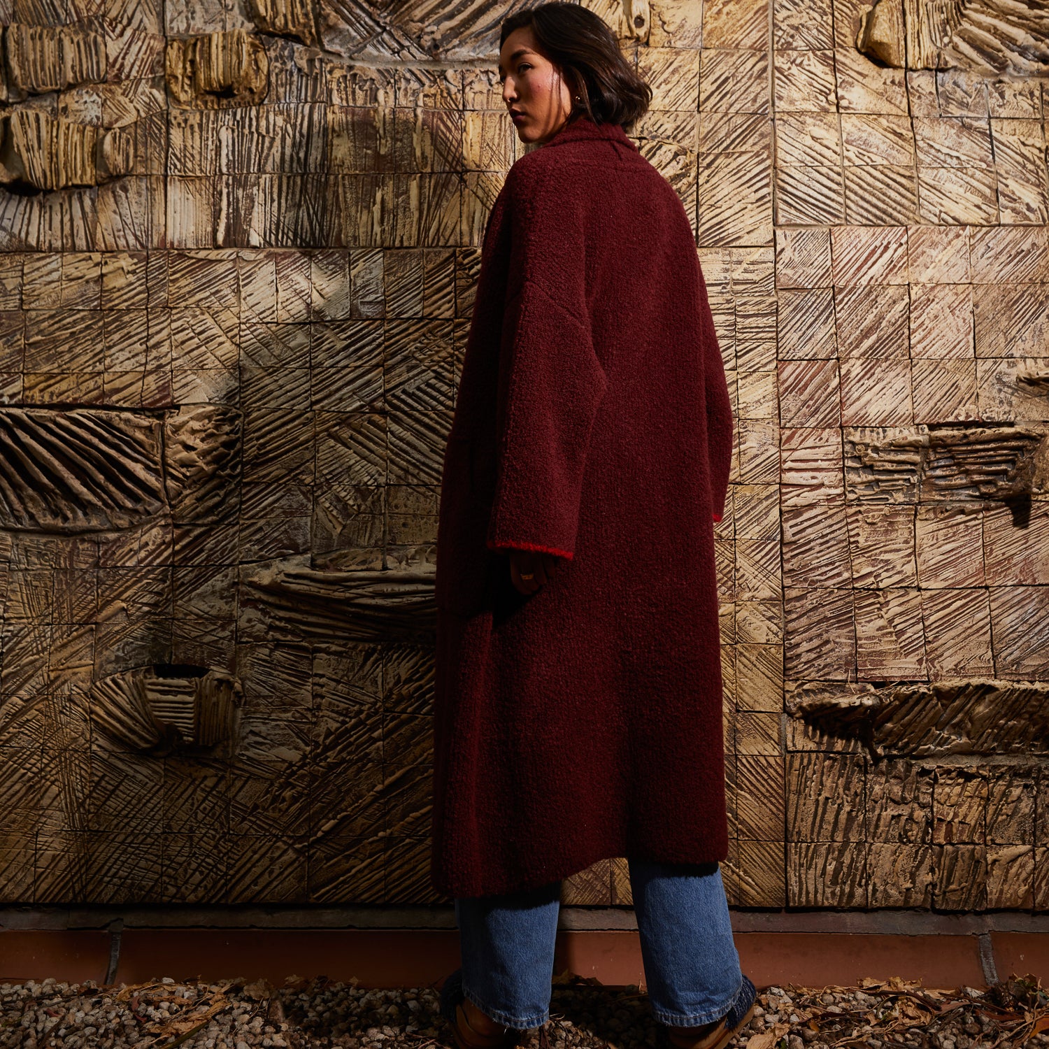 Mai Coatigan - Rosewood - Image 9