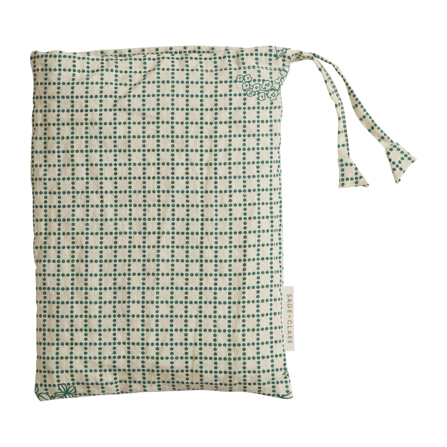 Mallorie Linen Pillowcase Set - Forest - Image 6