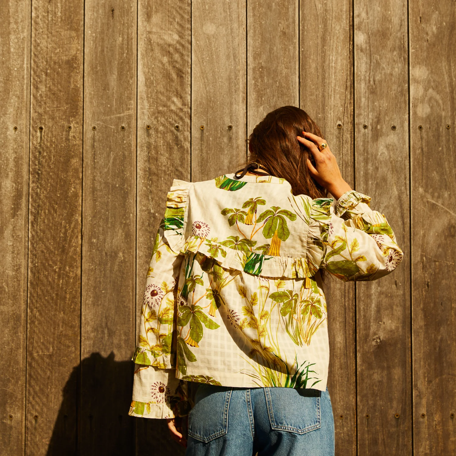 Malorie Frill Blouse - Image 9