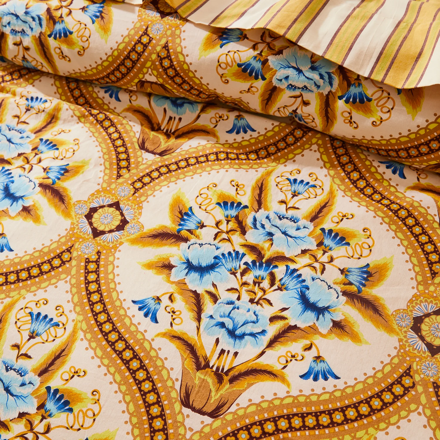 Margaret Cotton Quilt Cover - Clay - Image 5