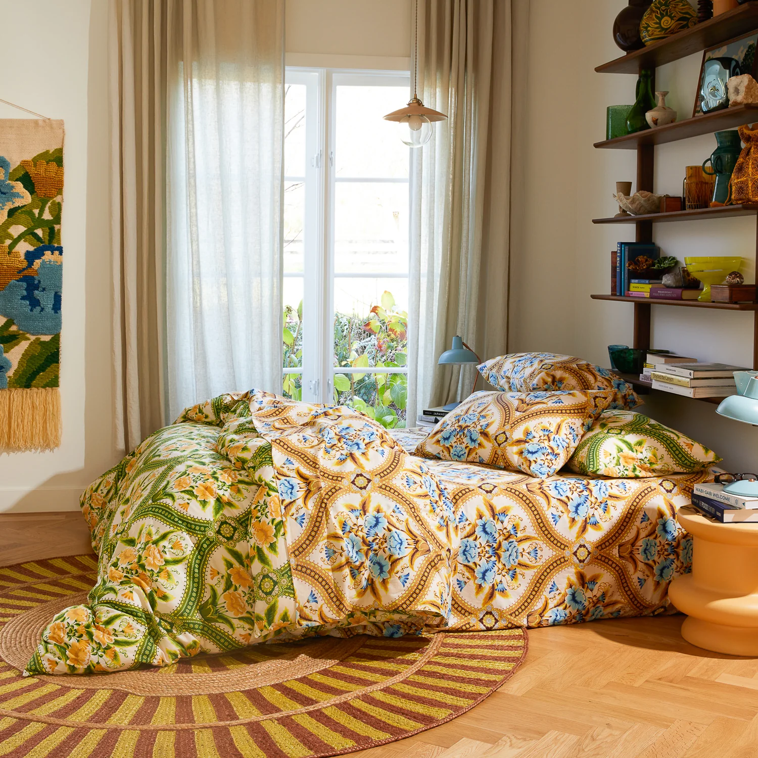 Margaret Cotton Quilt Cover - La Palma - Image 4