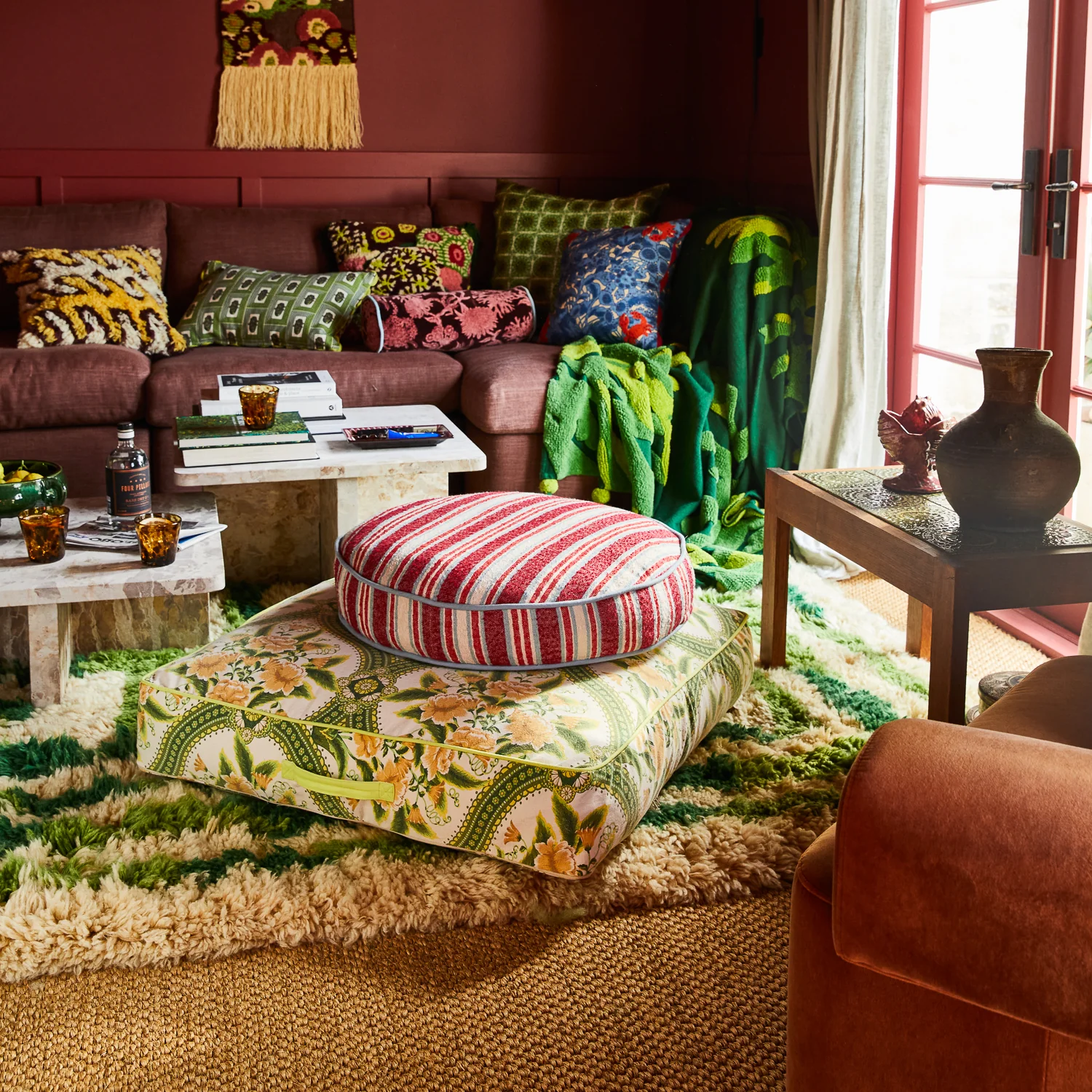 Margaret Floor Cushion - La Palma - Image 6
