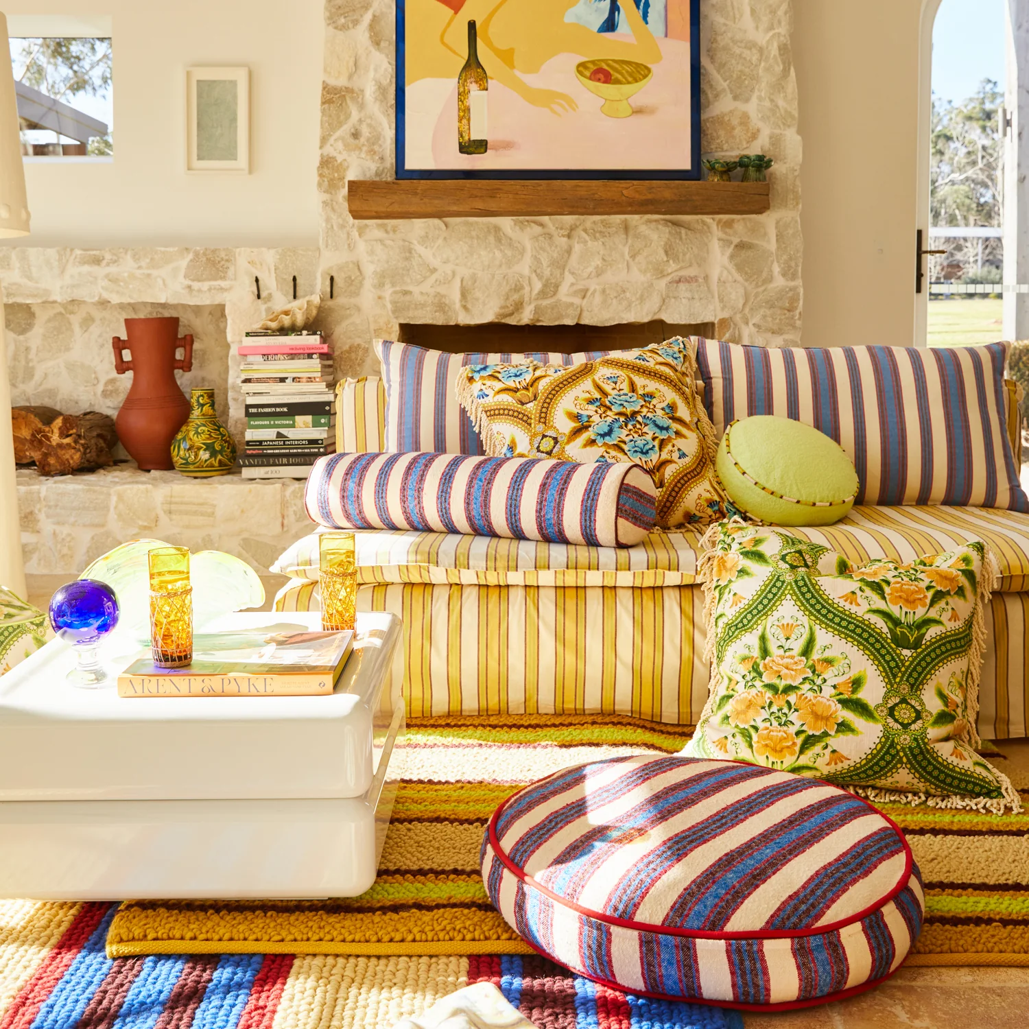 Margaret Fringe Cushion - Clay - Image 8