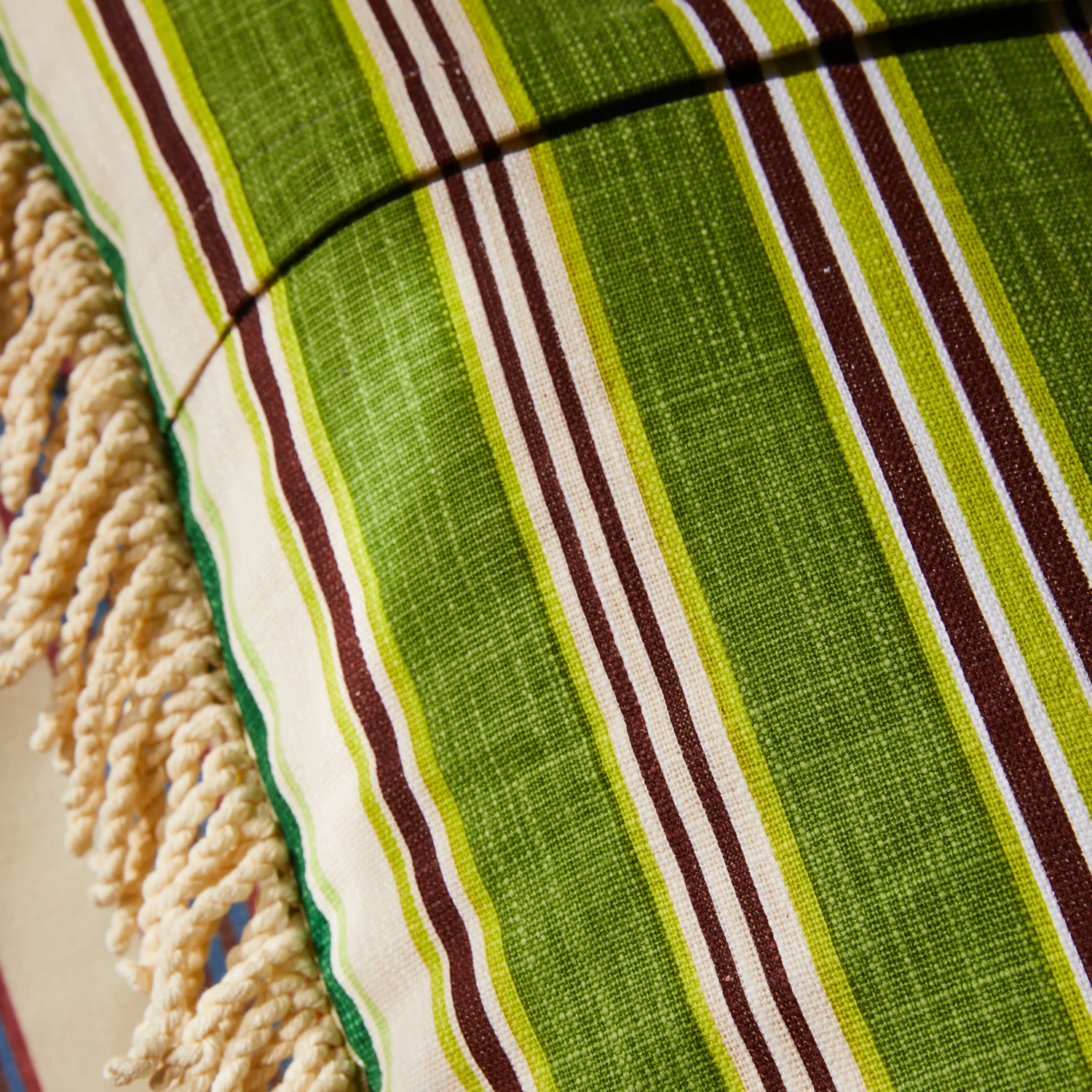 Margaret Fringe Cushion - La Palma - Image 4