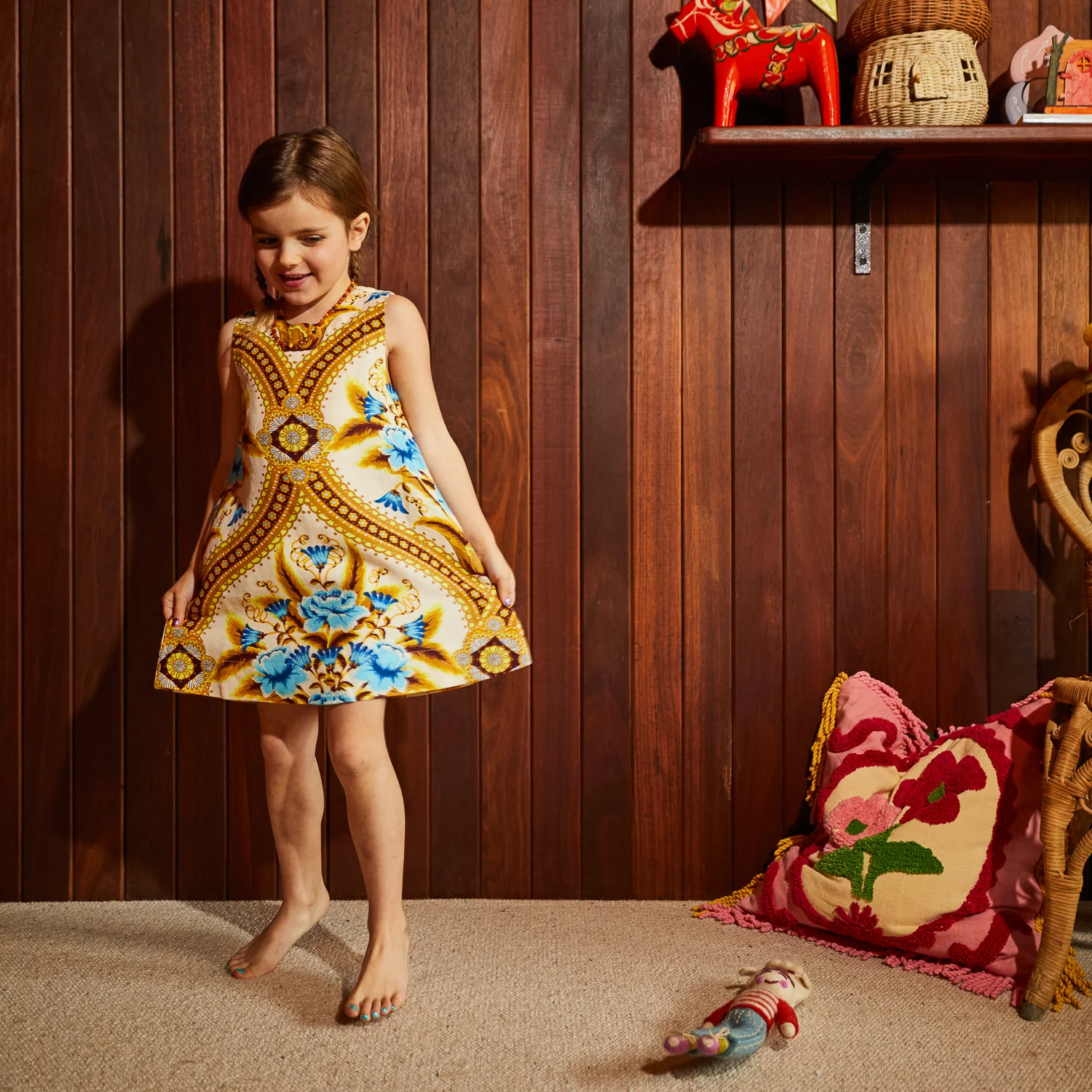 Margaret Kids Shift Dress