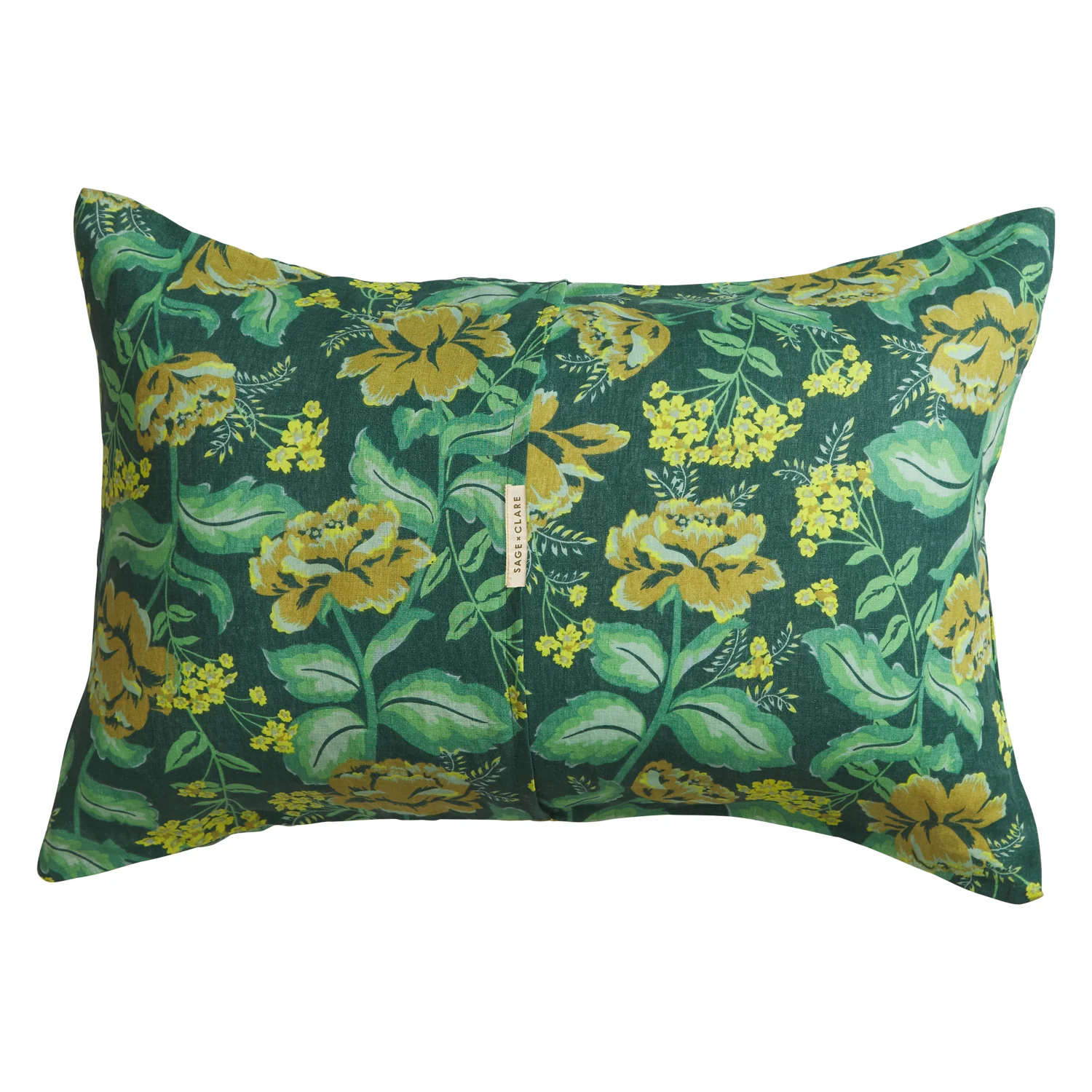 Margot Linen Pillowcase Set - Forest - Image 7