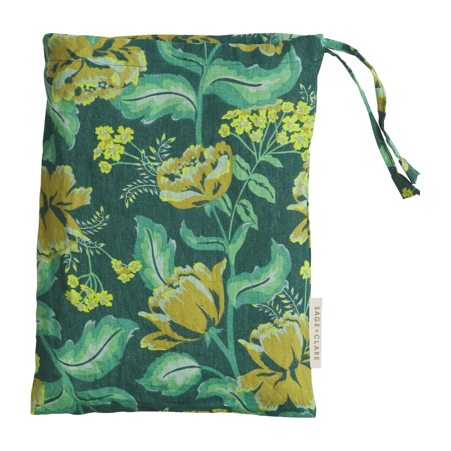 Margot Linen Pillowcase Set - Forest - Image 8