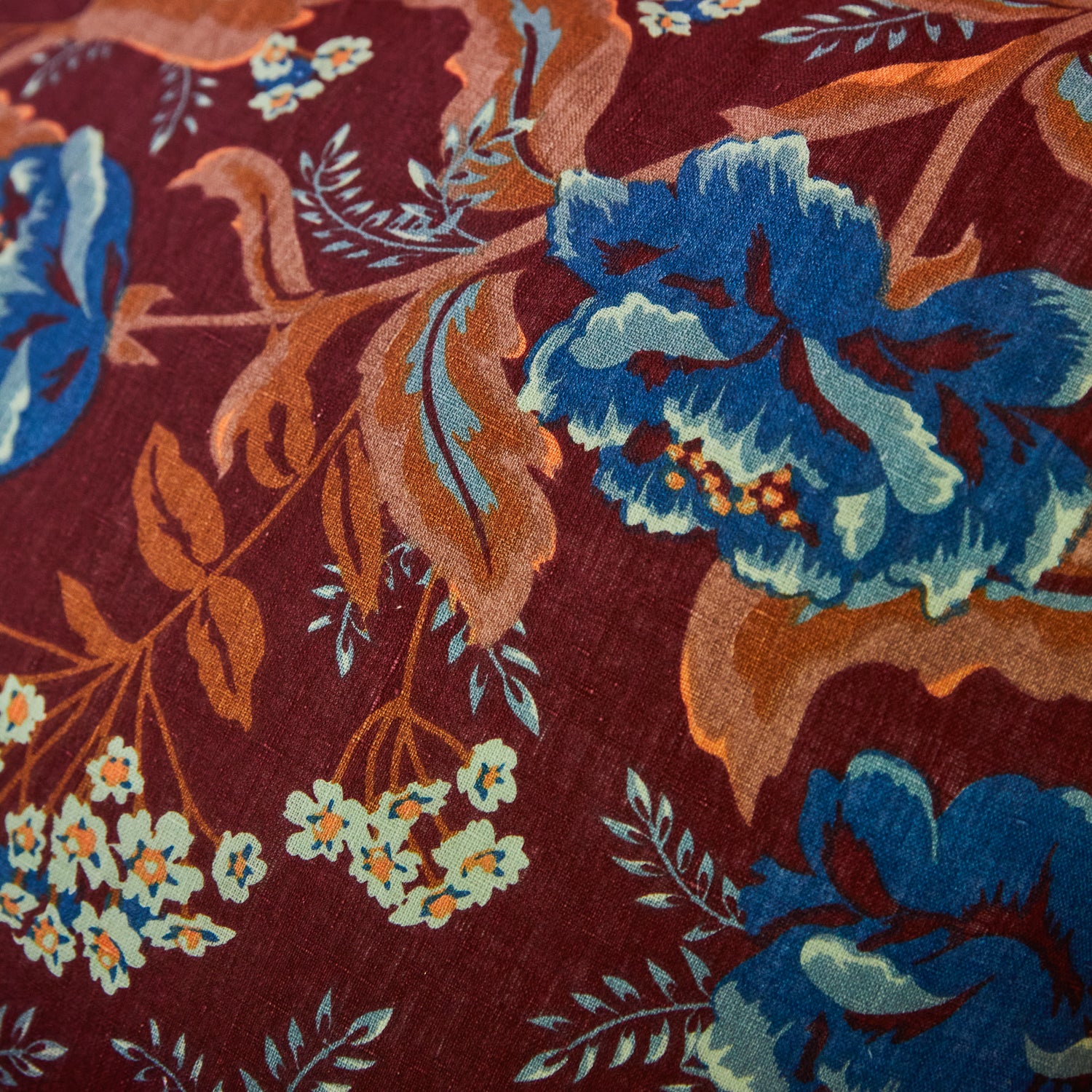 Margot Linen Pillowcase Set - Mahogany - Image 4
