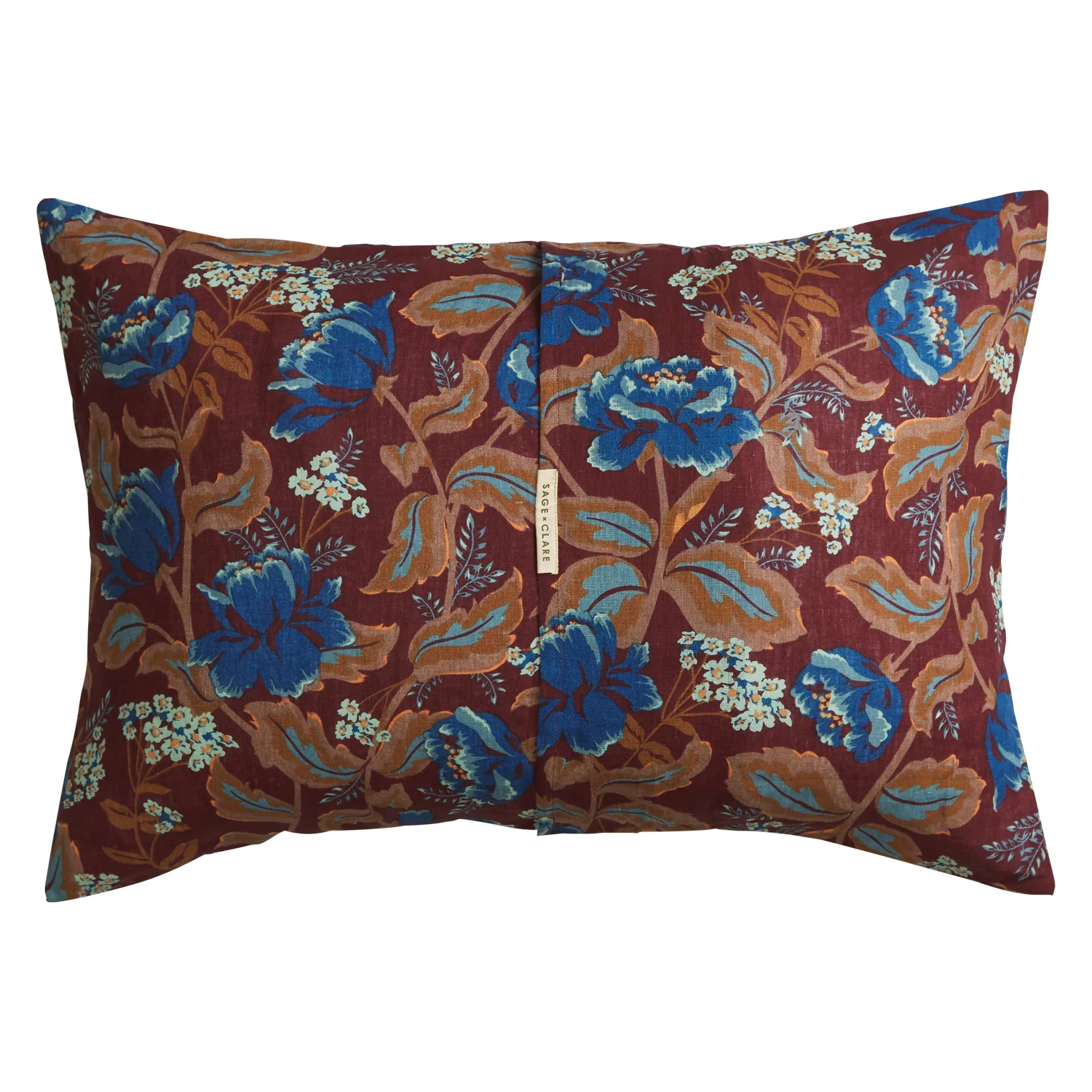 Margot Linen Pillowcase Set - Mahogany - Image 7