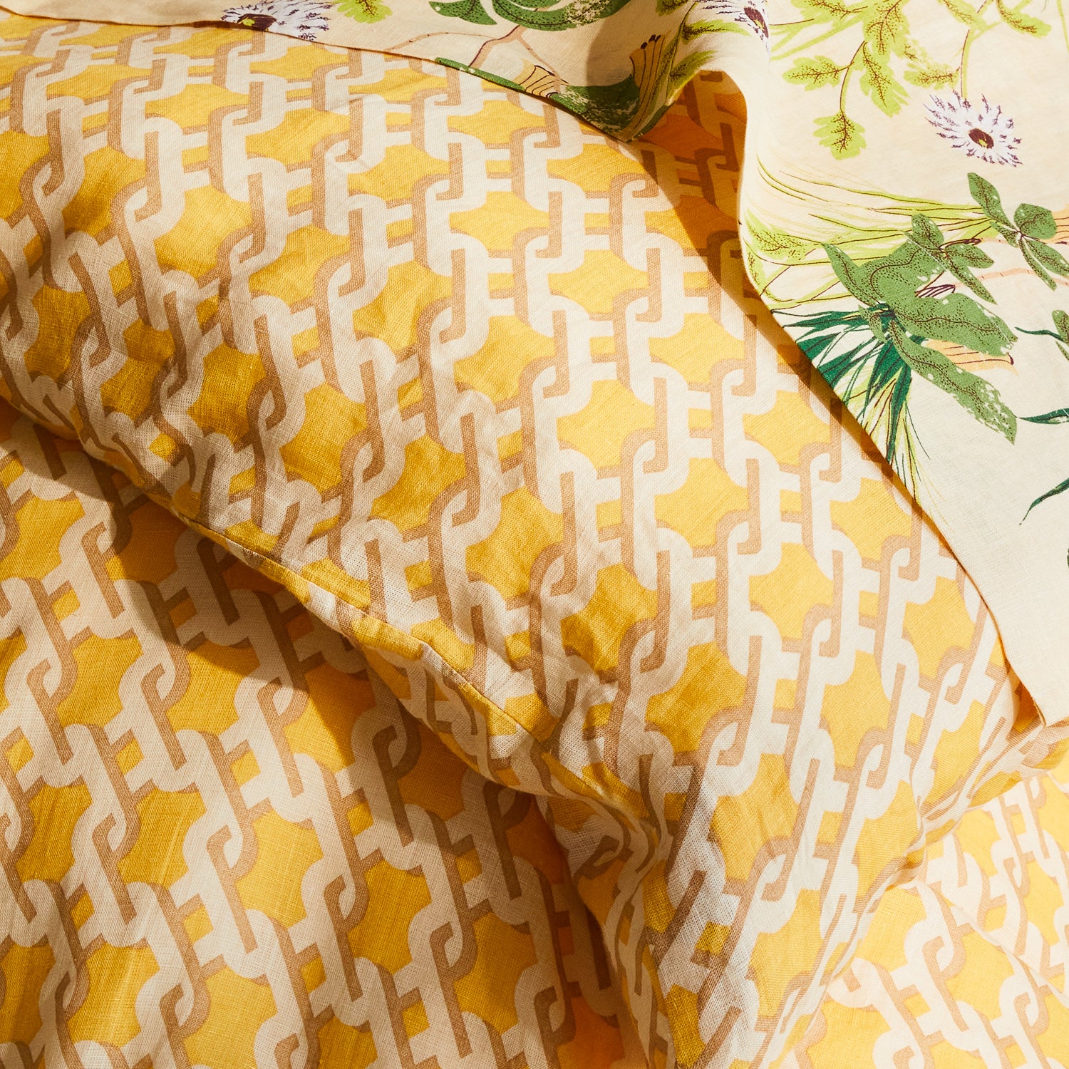 Maricela Linen Quilt Cover - Dune - Image 4