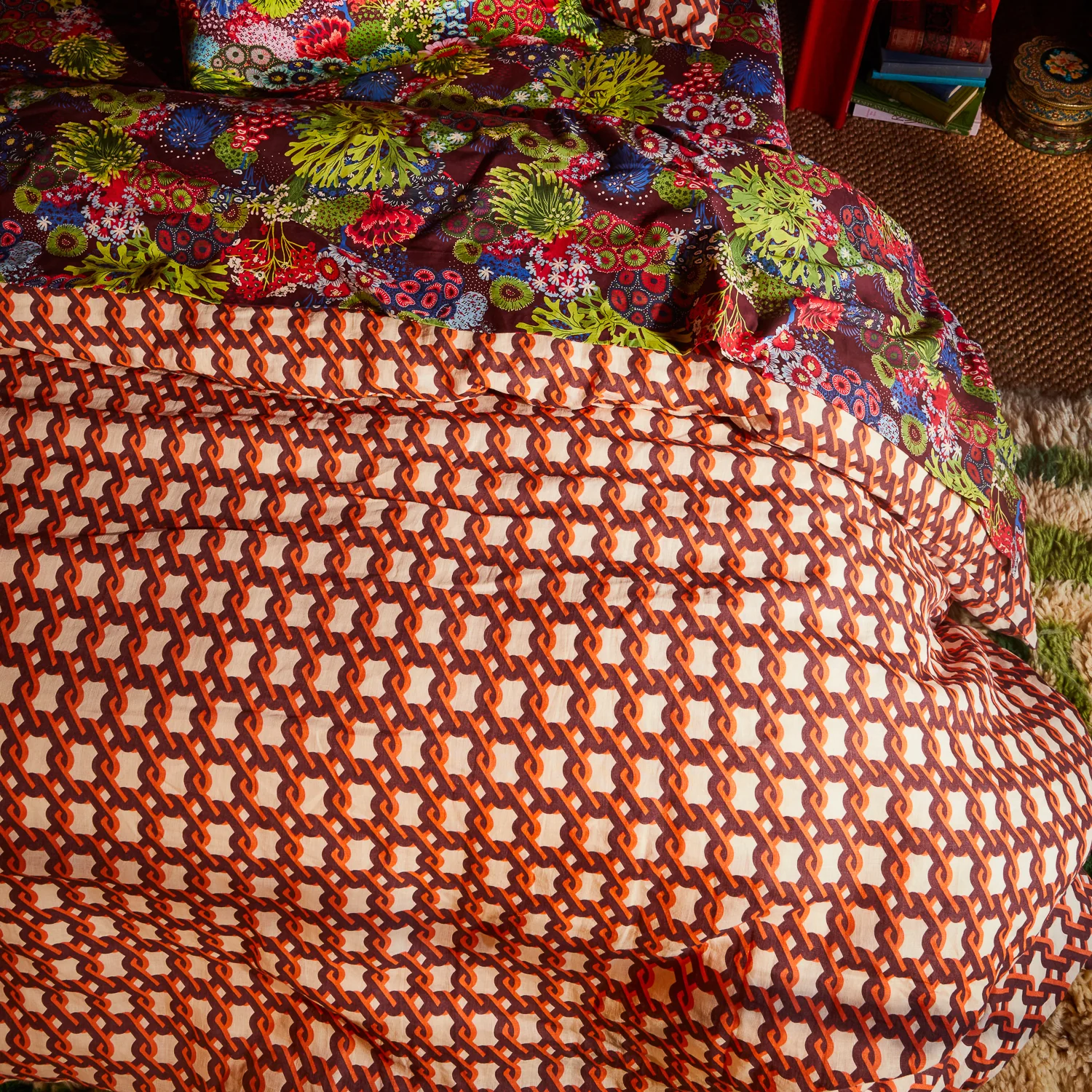 Maricela Linen Quilt Cover - Pearl - Image 4