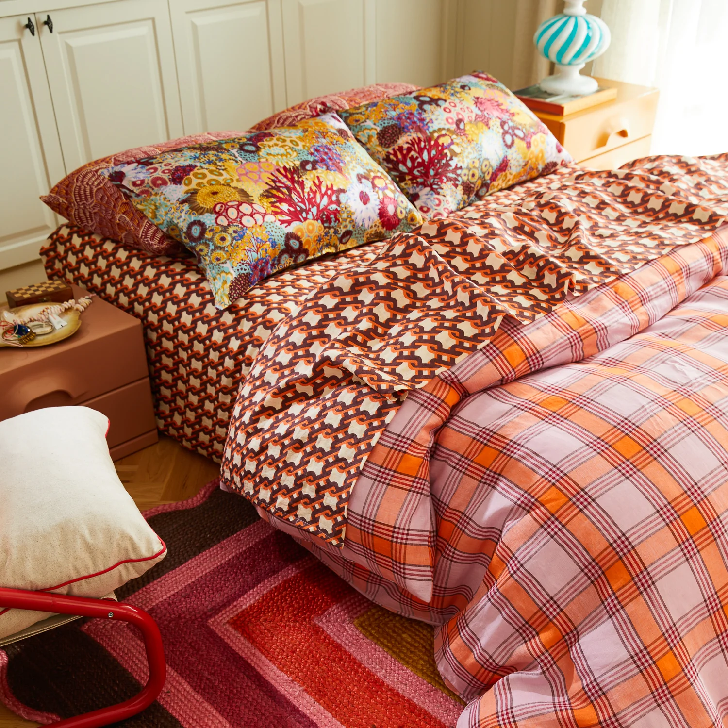Maricela Linen Sheets - Pearl - Image 4