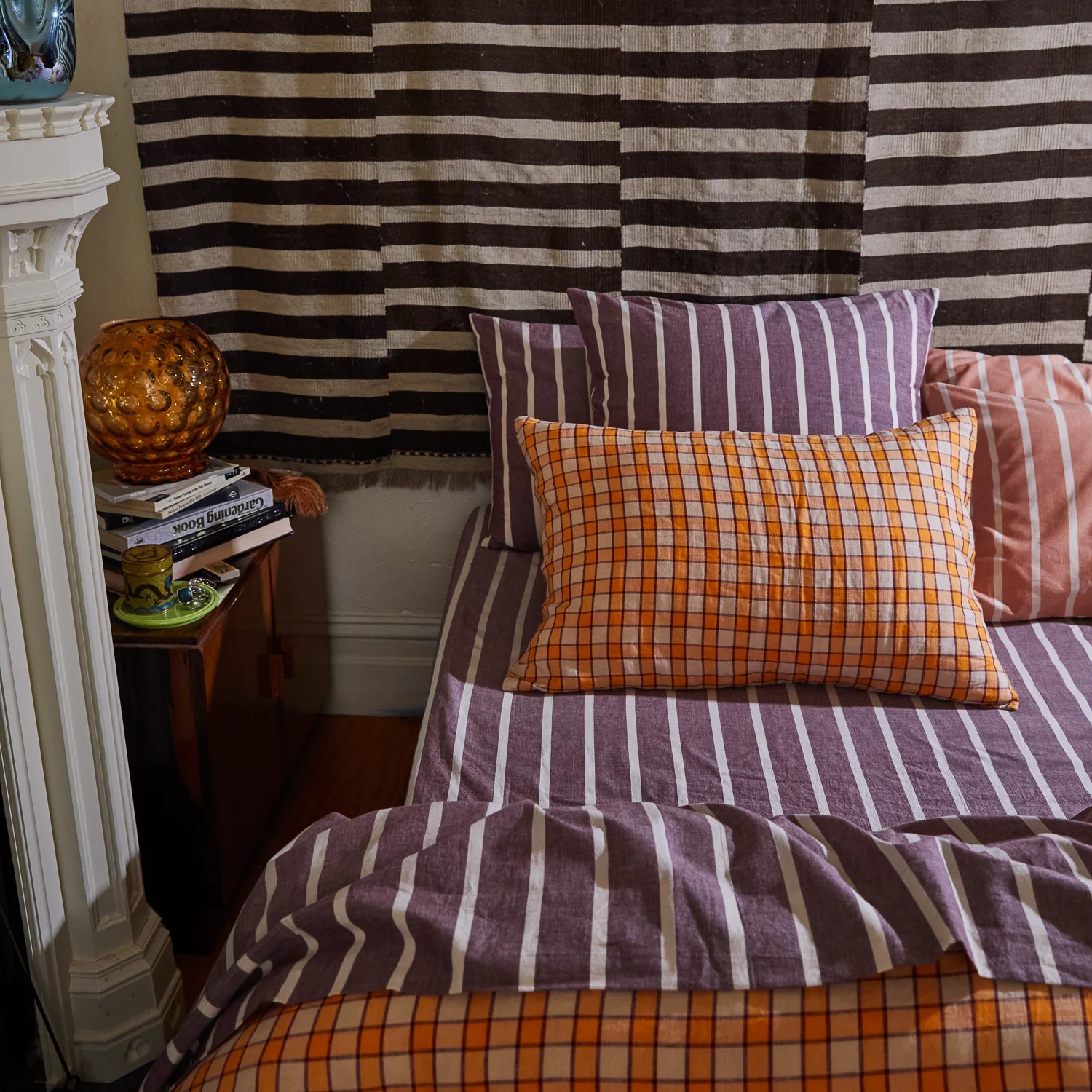 Marquis Linen Pillowcase Set - Kent - Image 2