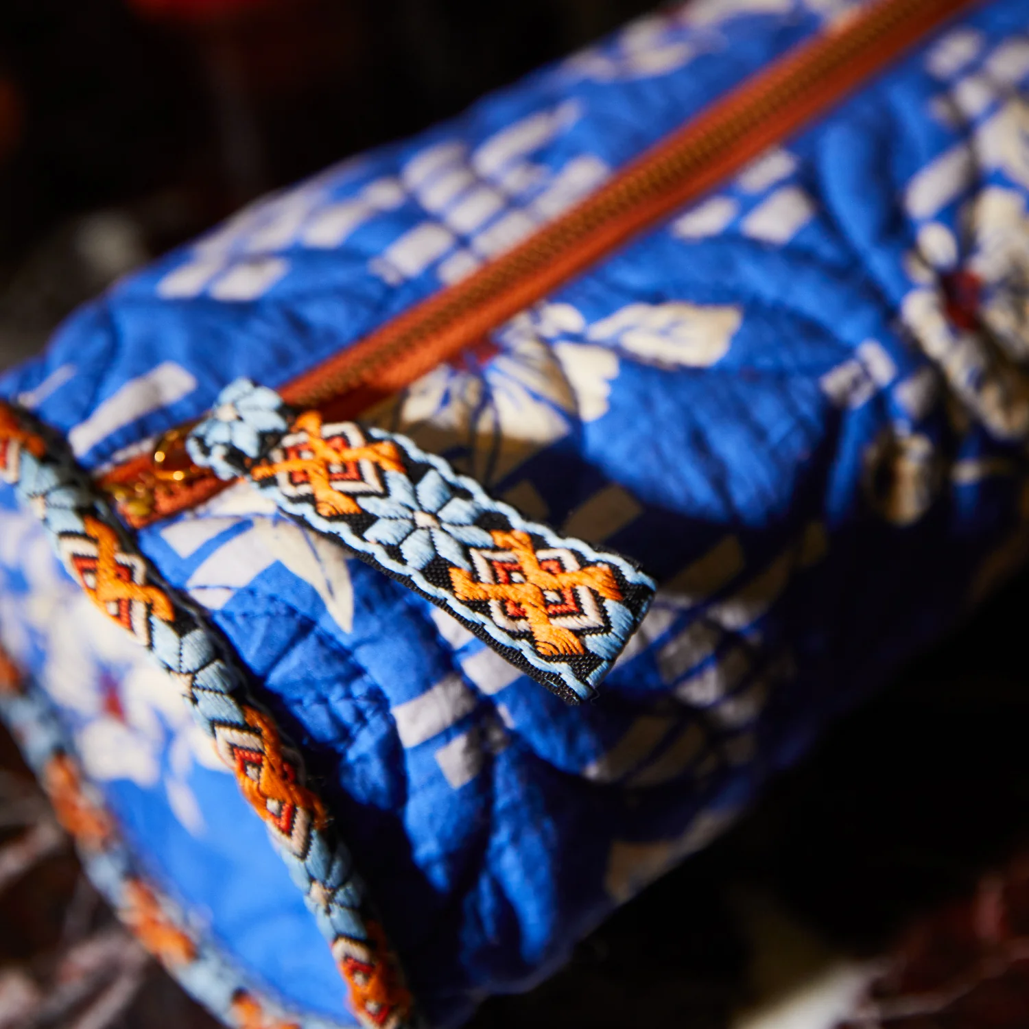 Marta Makeup Bag - Ultramarine - Image 4