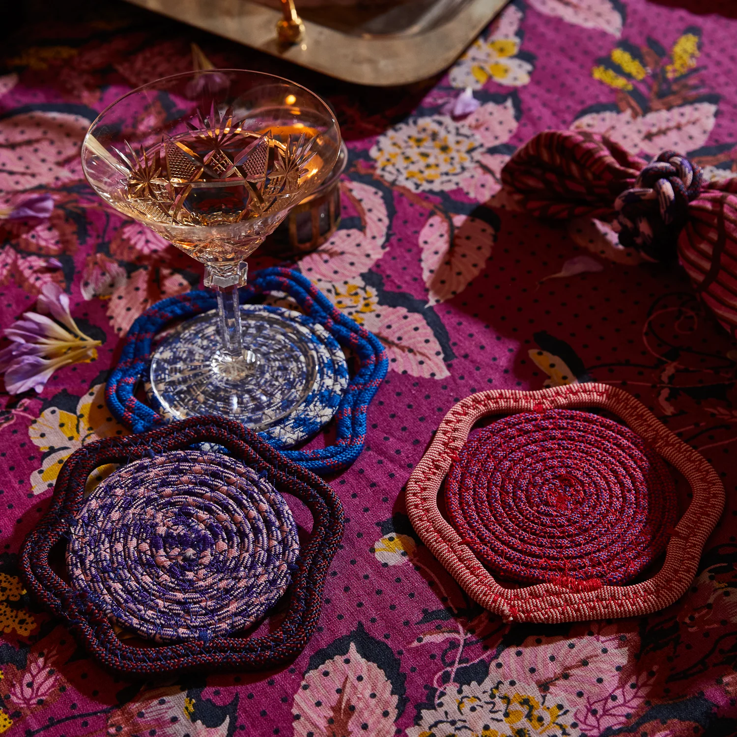 Marzena Coaster - Burnt Sienna - Image 4