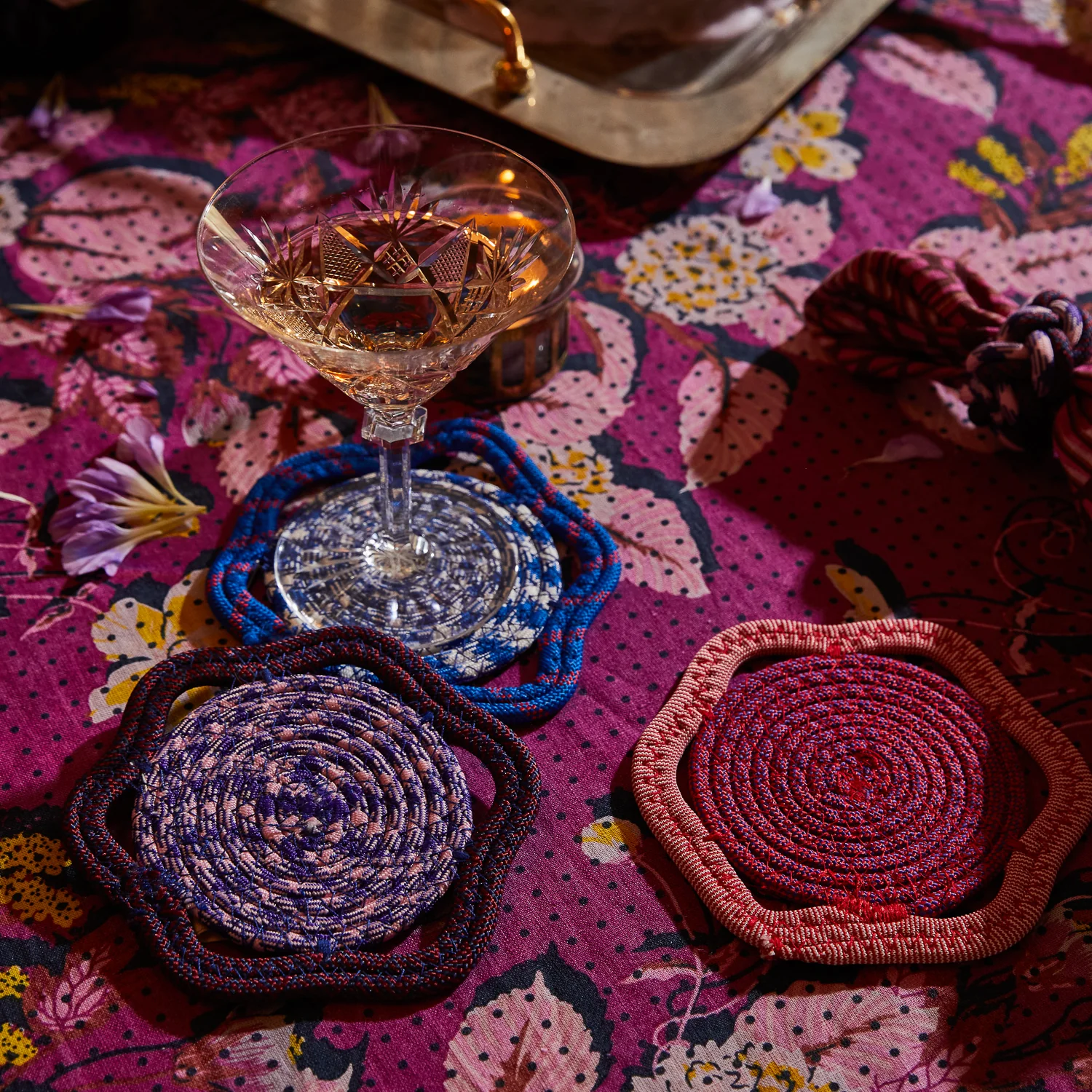 Marzena Coaster - Thistle - Image 2
