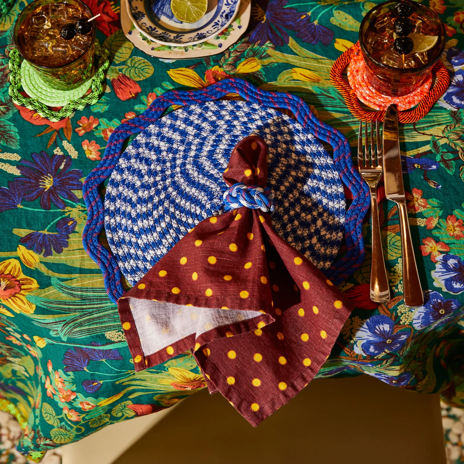 Marzena Napkin Ring - Ultramarine - Image 8