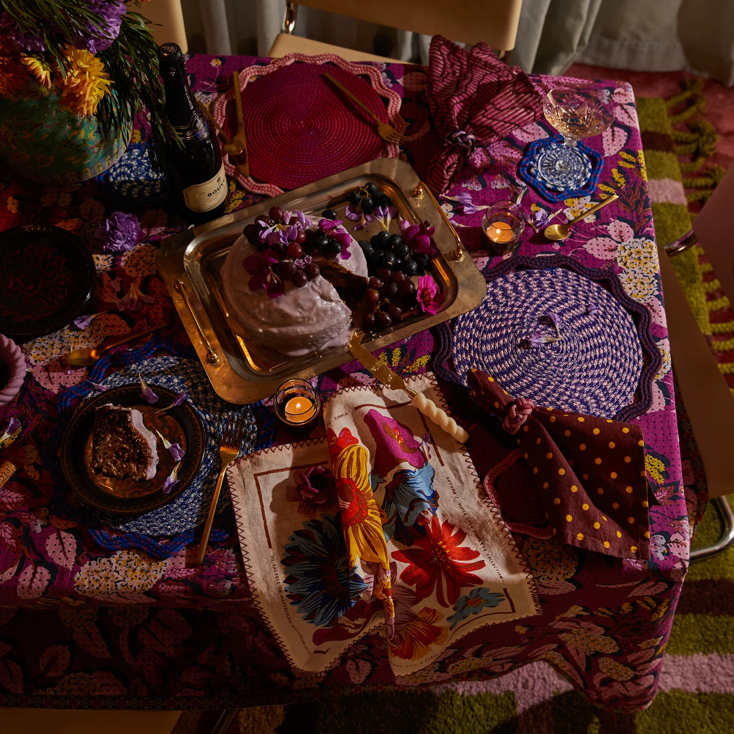 Marzena Placemat - Thistle - Image 4