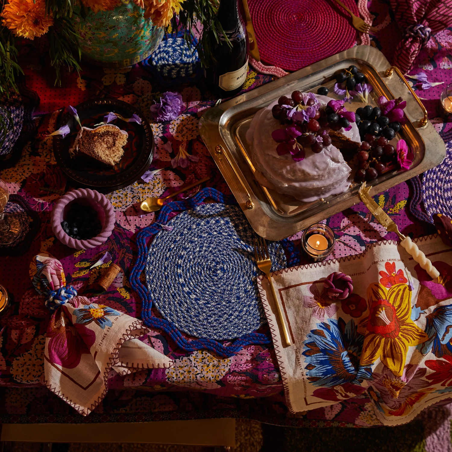 Marzena Placemat - Ultramarine - Image 4