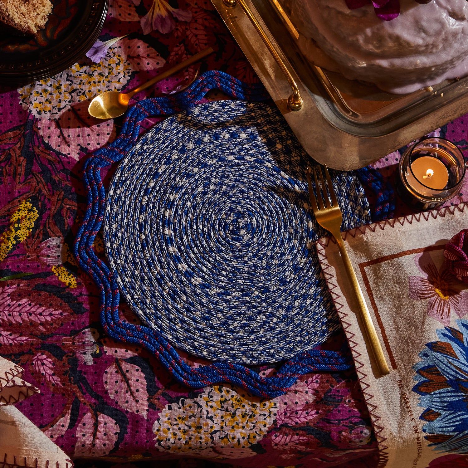 Marzena Placemat - Ultramarine - Image 5