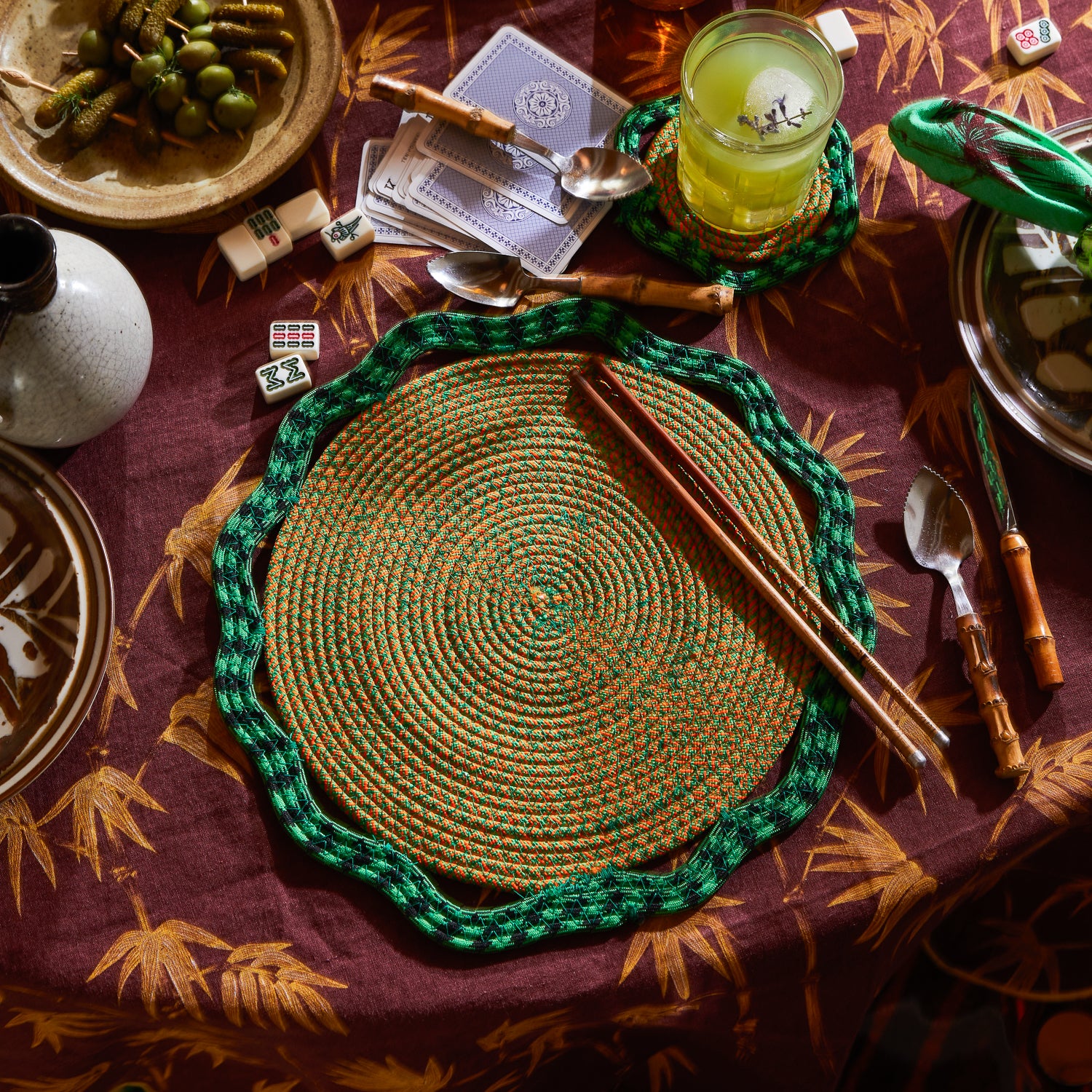 Marzena Placemat - Verdant - Image 2