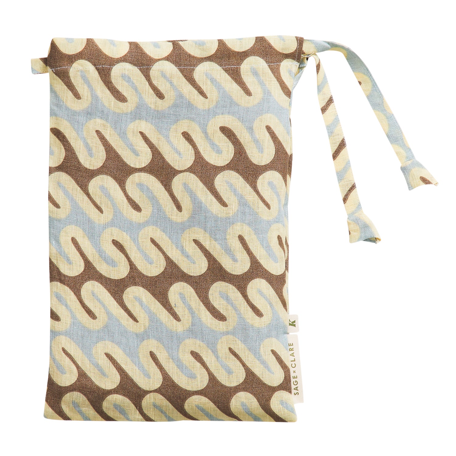 Marzia Linen Pillowcase Set - Cerulean - Image 7