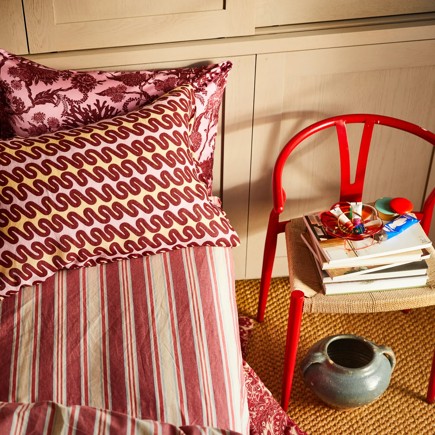 Marzia Linen Pillowcase Set - Orchid - Image 5