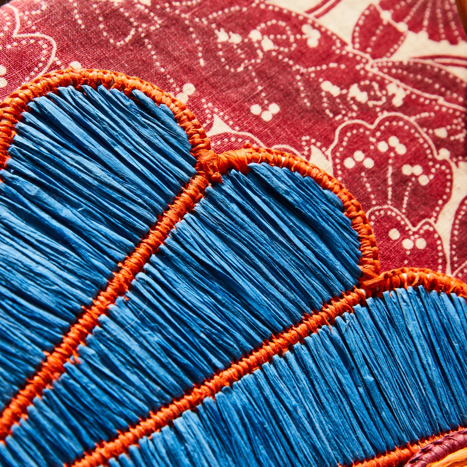 Mia Placemat Set - Azure - Image 6