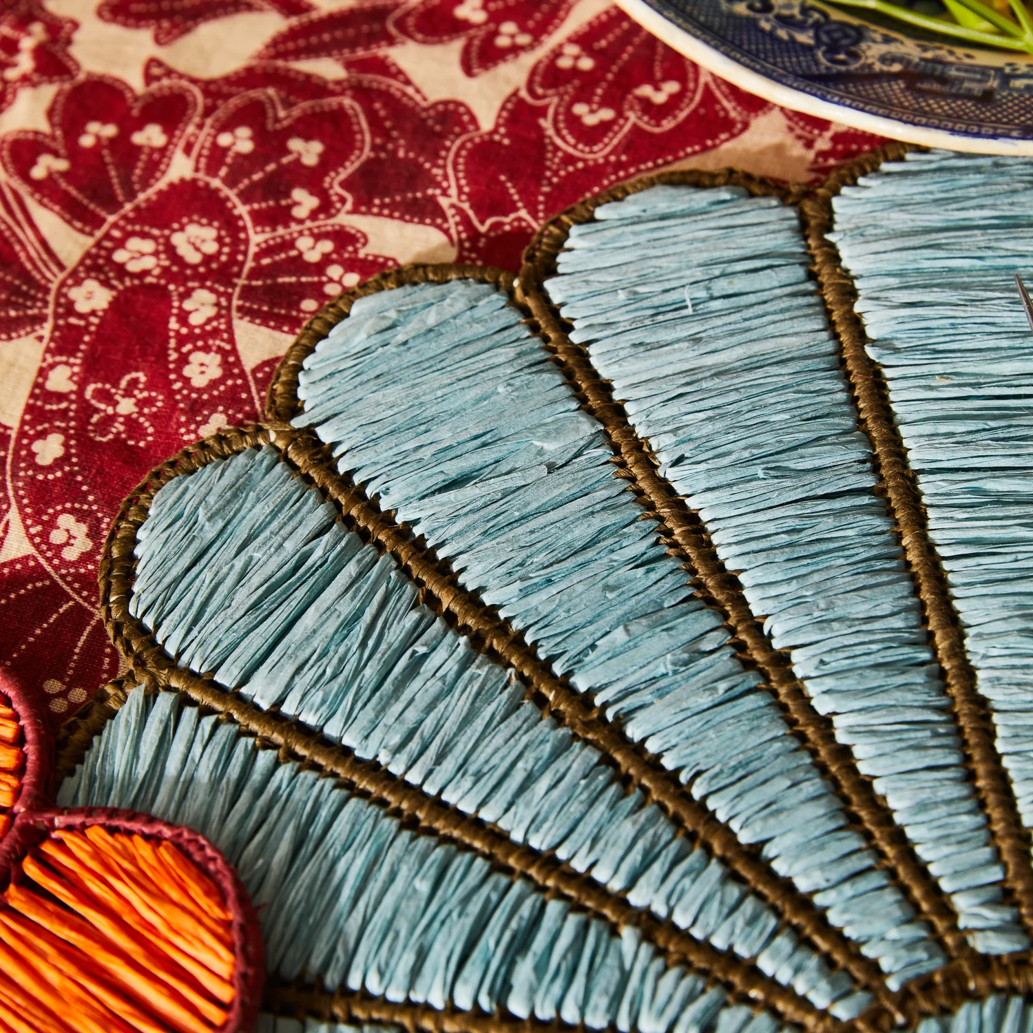 Mia Placemat Set - Azure - Image 7