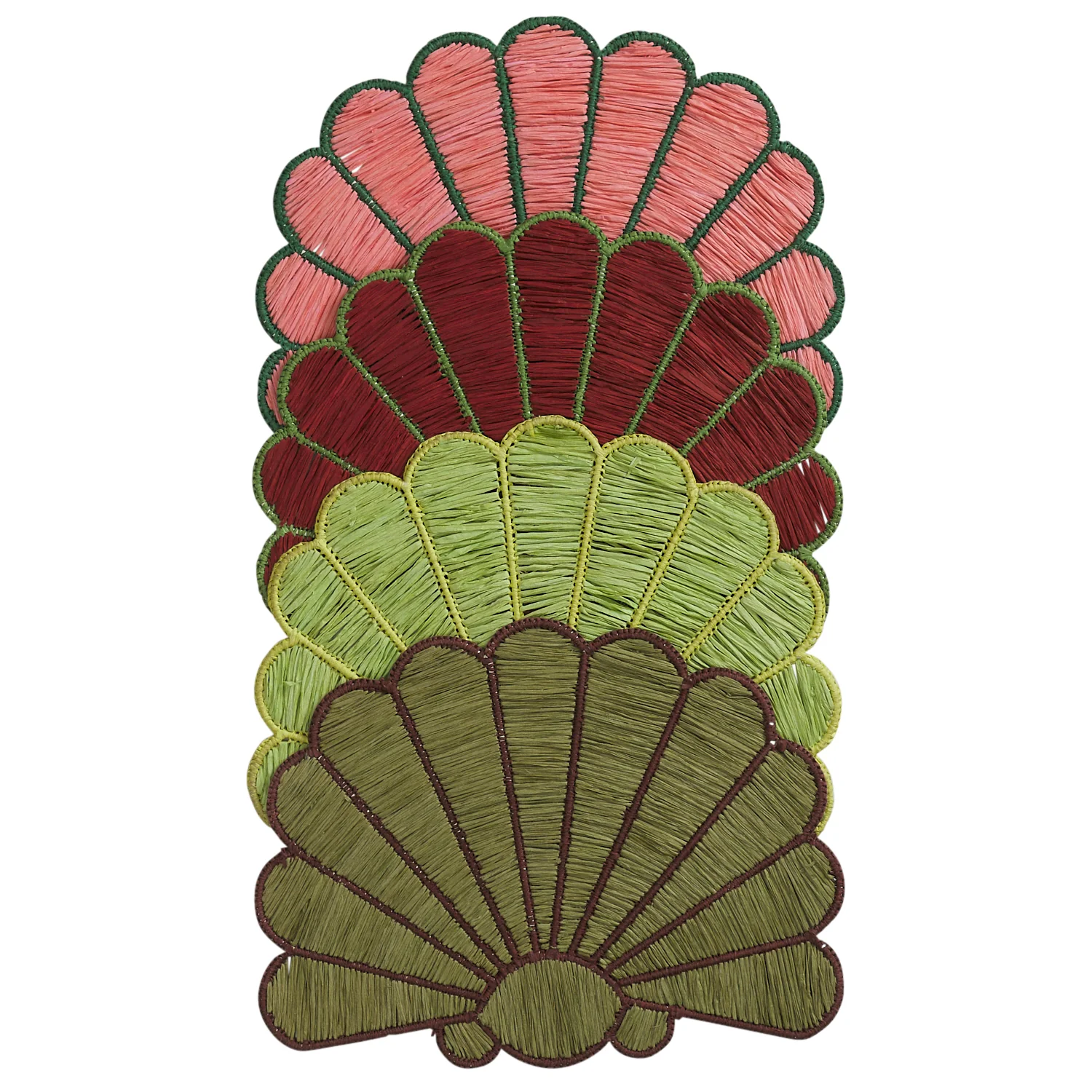 Mia Placemat Set - Key Lime
