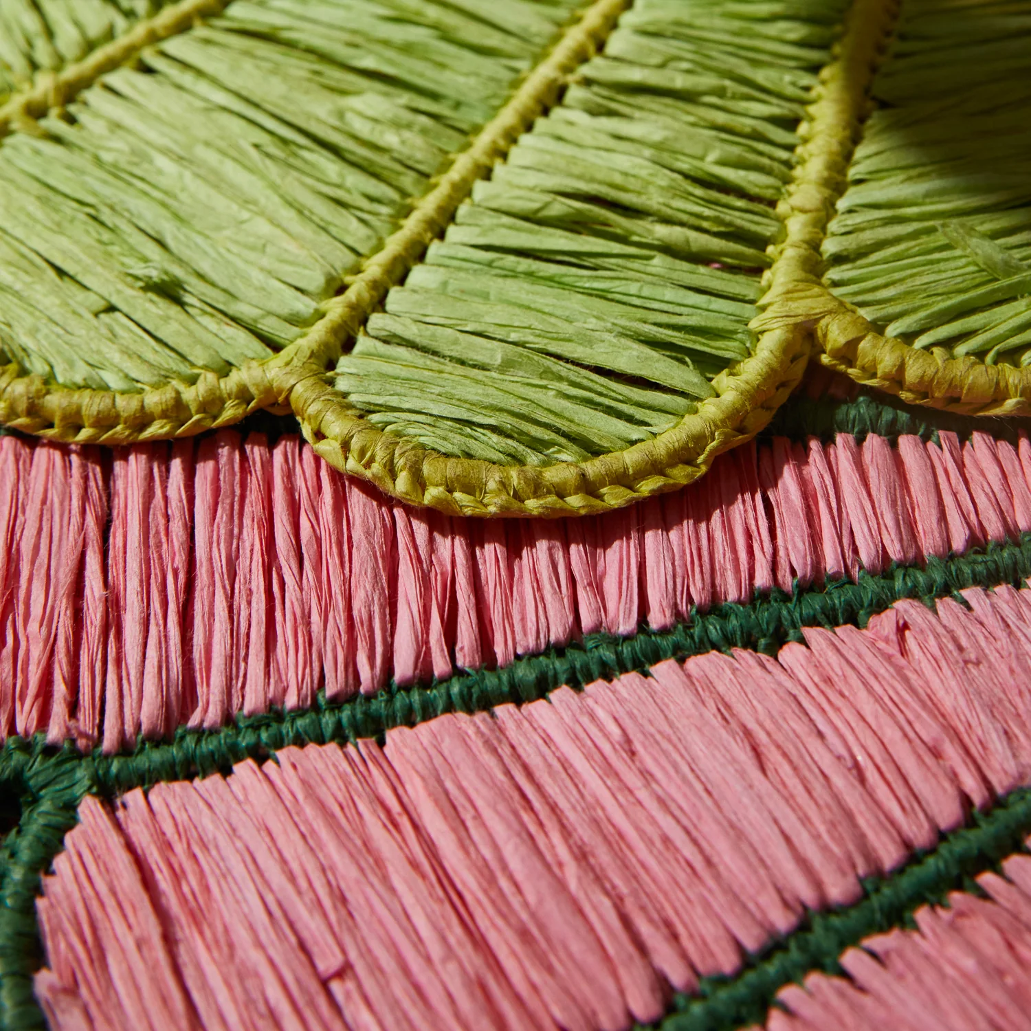 Mia Placemat Set - Key Lime - Image 4